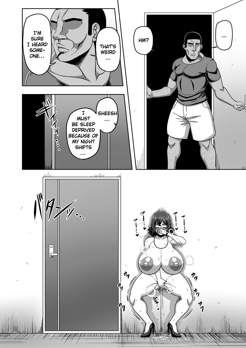 29 Year Old Office Lady Kazami Yuuka Gets Locked Out From The Auto-Lock While She's Fully Nude page 9