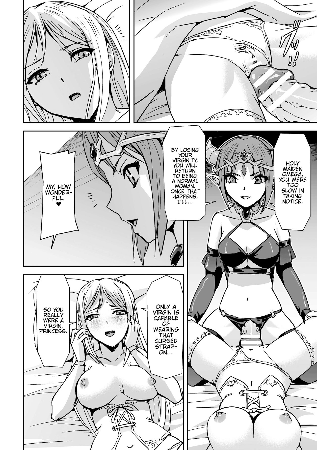 2D Comic Magazine Crazy Psycho Les Kyuuai Ryoujoku Vol. 2 page 34