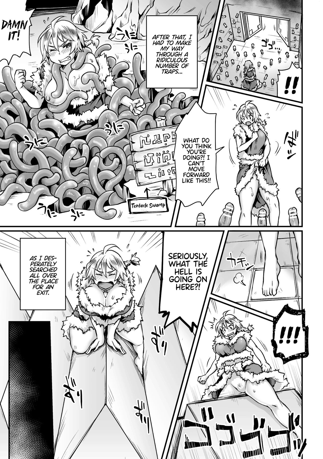 2D Comic Magazine Mesu Ochi! TS Ero Trap Dungeon Vol. 2 page 33
