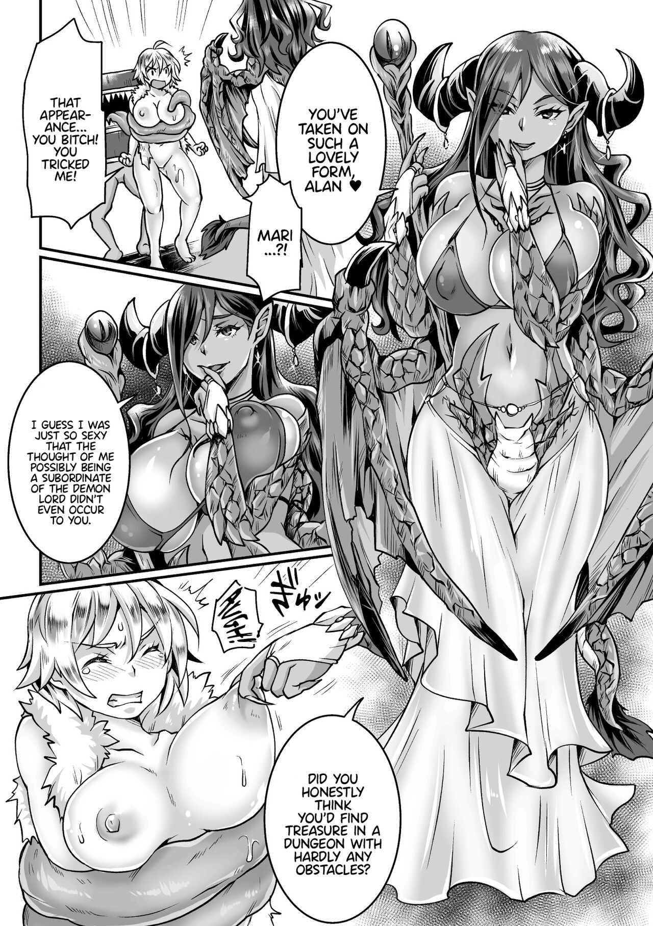 2D Comic Magazine Mesu Ochi! TS Ero Trap Dungeon Vol. 2 page 38