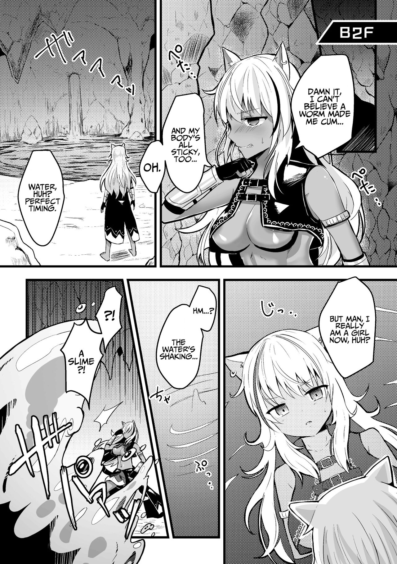 2D Comic Magazine Mesu Ochi! TS Ero Trap Dungeon Vol. 2 page 54