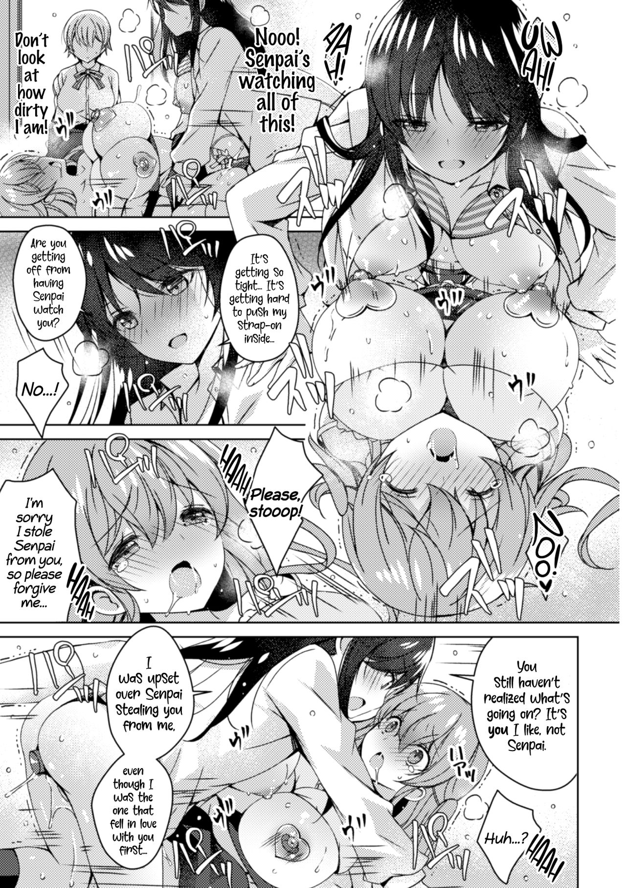 2D Comic Magazine NTR Les Kanojo ga Kanojo o Netottara Vol. 1 page 39