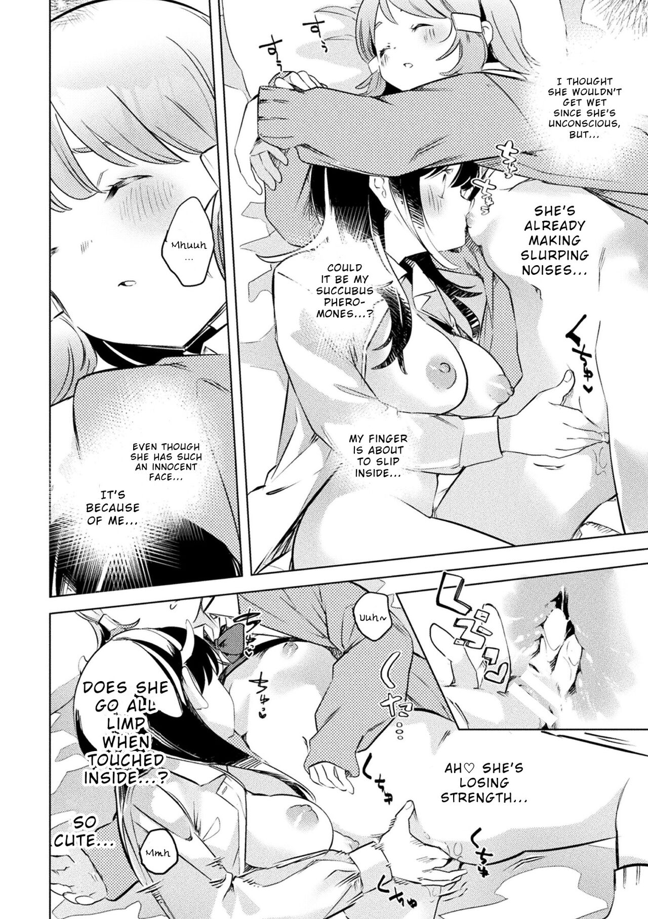 2D Comic Magazine Succubus Yuri H Vol. 1 page 38