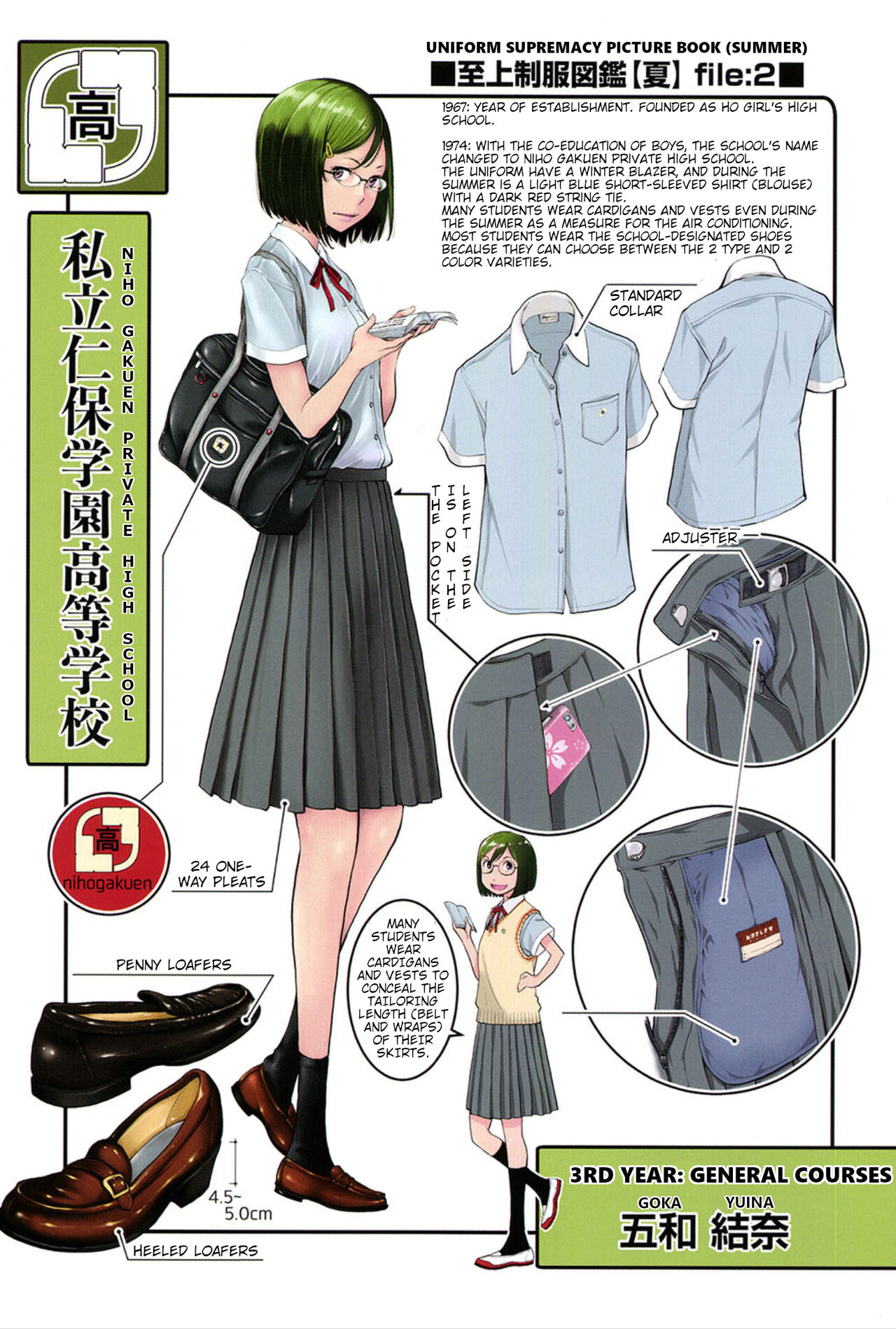 2nd Ward: Niho Gakuen Private High School / Goka Yuina page 28