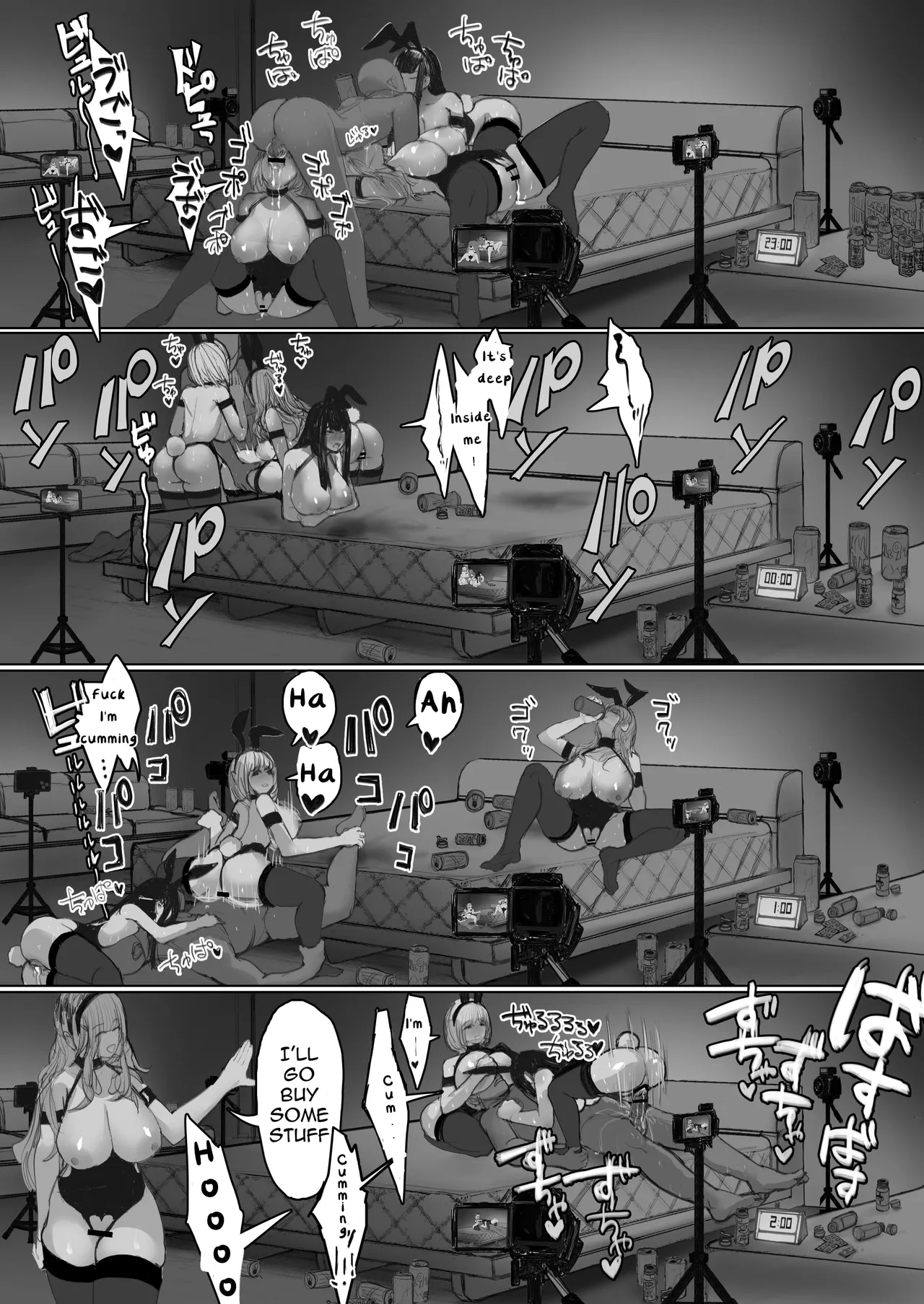 3 Debt-Ridden Gyaru Shoot Home-Made Porn page 41