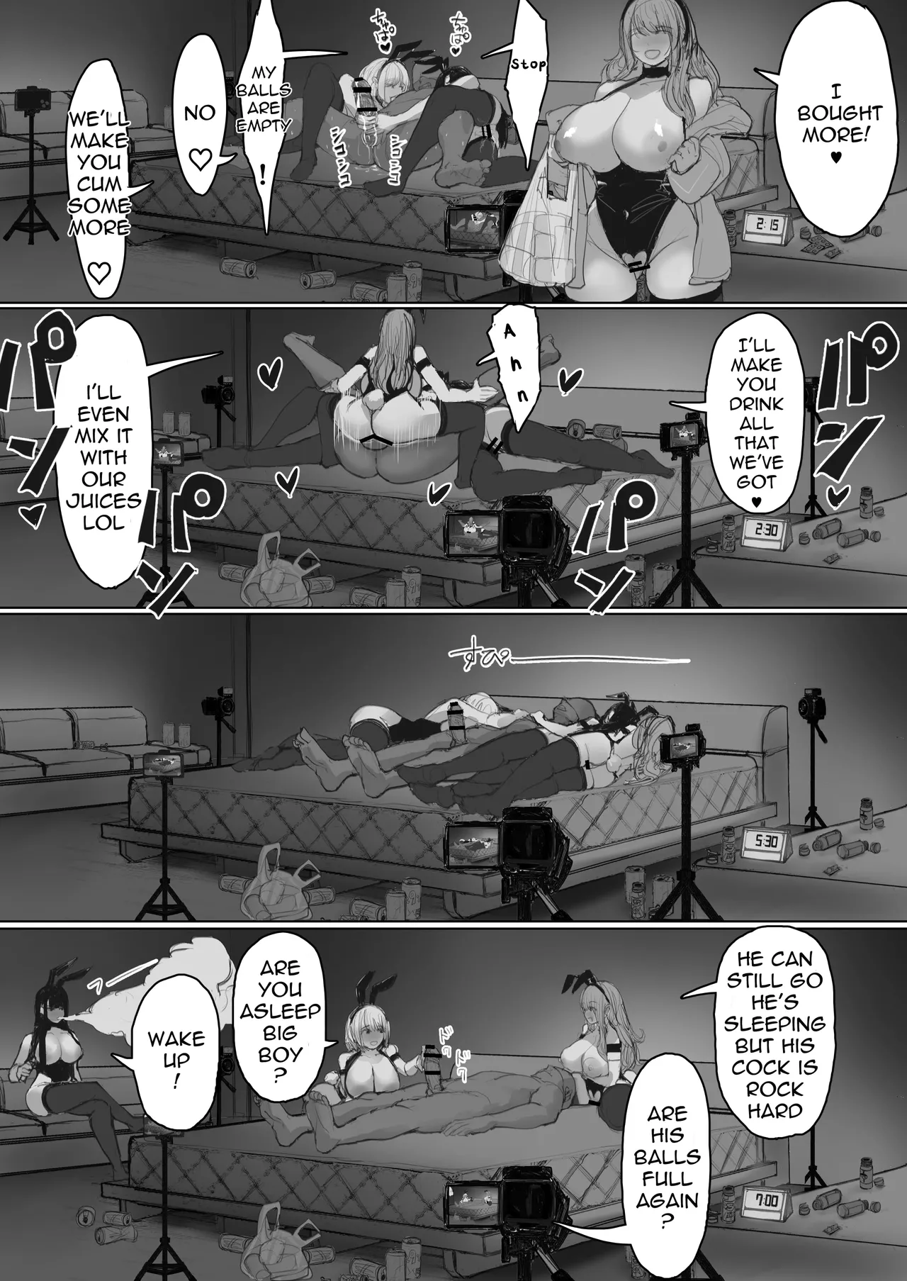 3 Debt-Ridden Gyaru Shoot Home-Made Porn page 42
