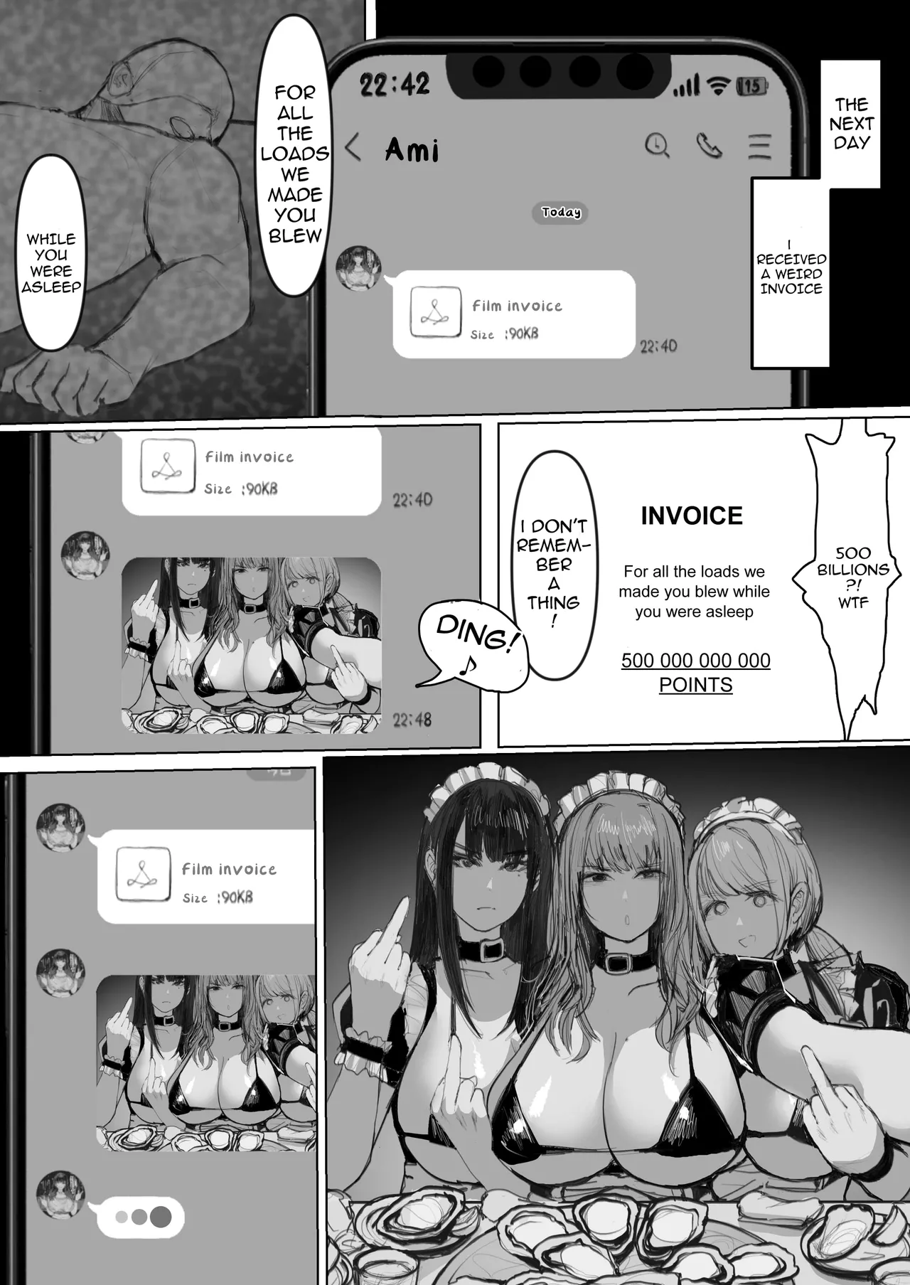 3 Debt-Ridden Gyaru Shoot Home-Made Porn page 51
