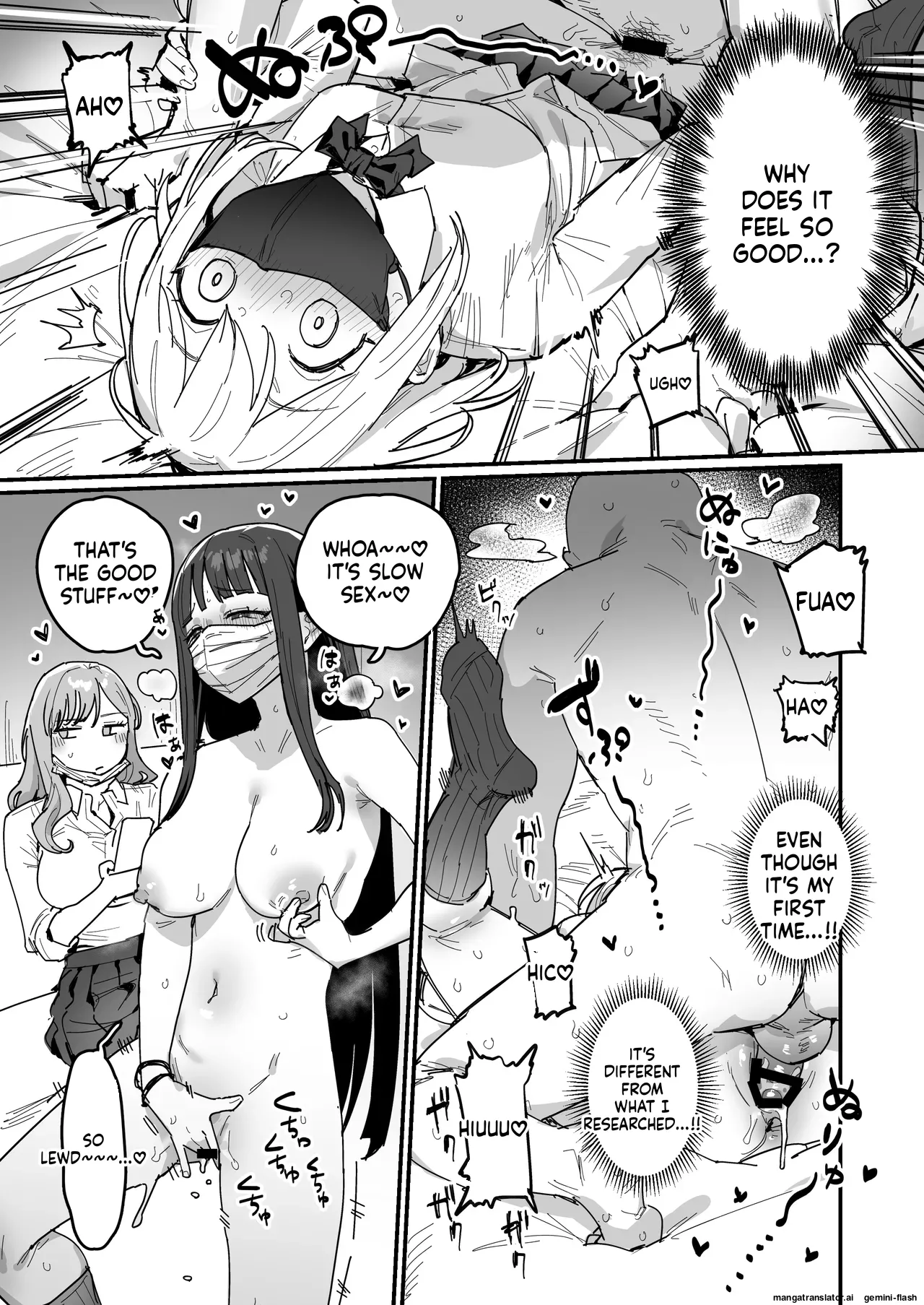 3 Gal ~Choukyokon Otaku-kun no Nakadashi SEX de Meromero ni Sarechau Gal 3-nin-gumi no Hanashi~ page 27