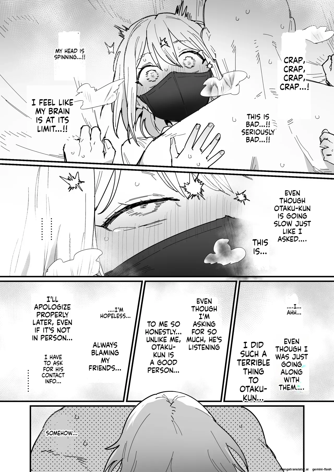 3 Gal ~Choukyokon Otaku-kun no Nakadashi SEX de Meromero ni Sarechau Gal 3-nin-gumi no Hanashi~ page 28