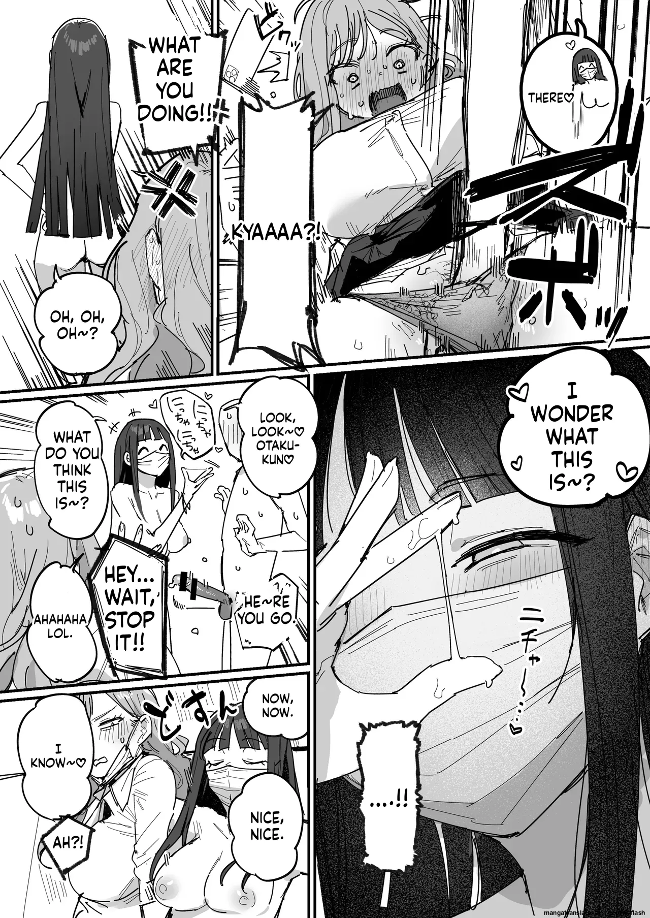 3 Gal ~Choukyokon Otaku-kun no Nakadashi SEX de Meromero ni Sarechau Gal 3-nin-gumi no Hanashi~ page 33