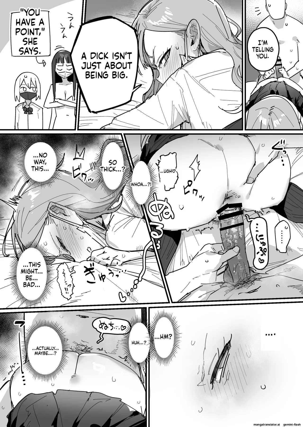 3 Gal ~Choukyokon Otaku-kun no Nakadashi SEX de Meromero ni Sarechau Gal 3-nin-gumi no Hanashi~ page 37