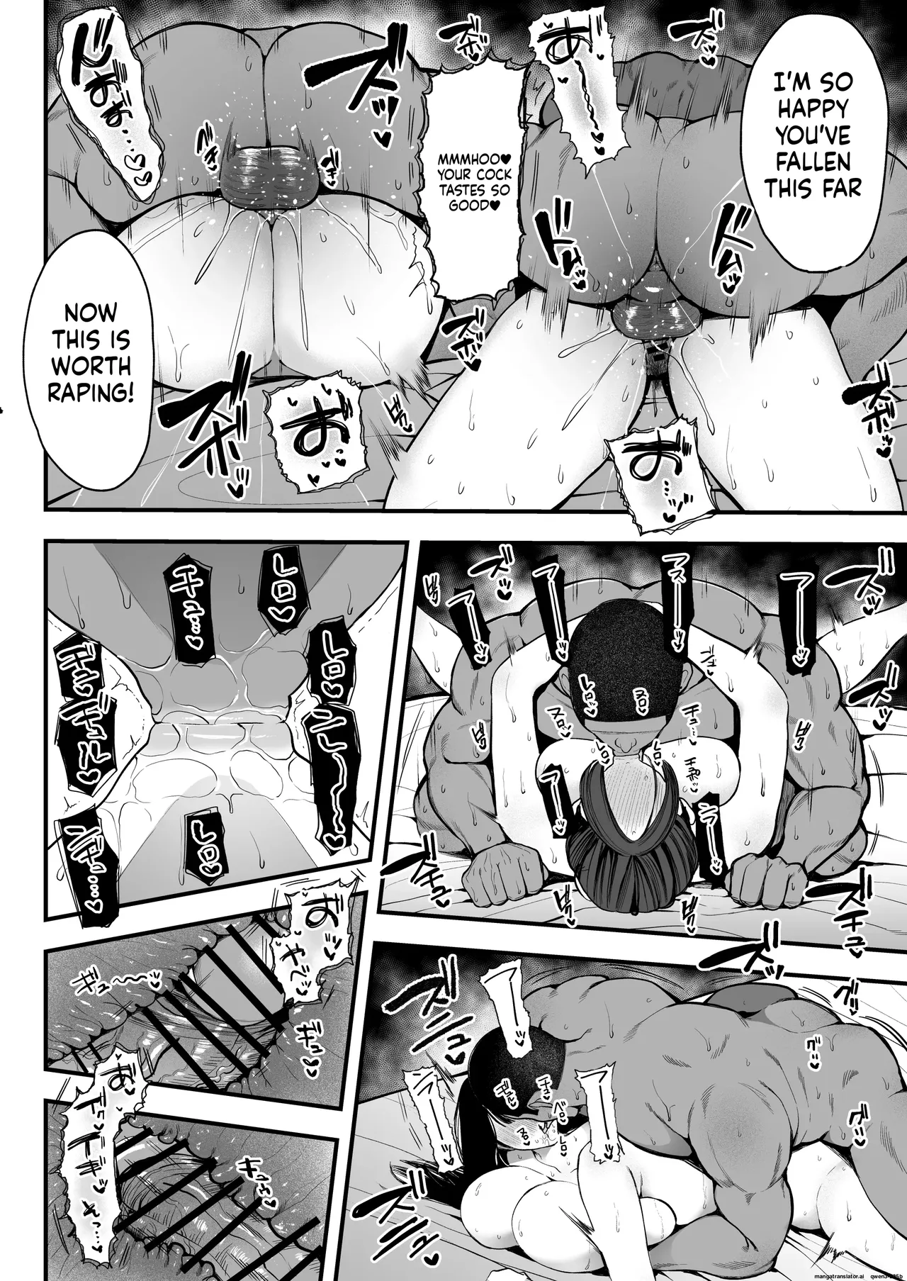 30-dai Shimai Kokujin Rape de NTR & Shojo Soushitsu page 40
