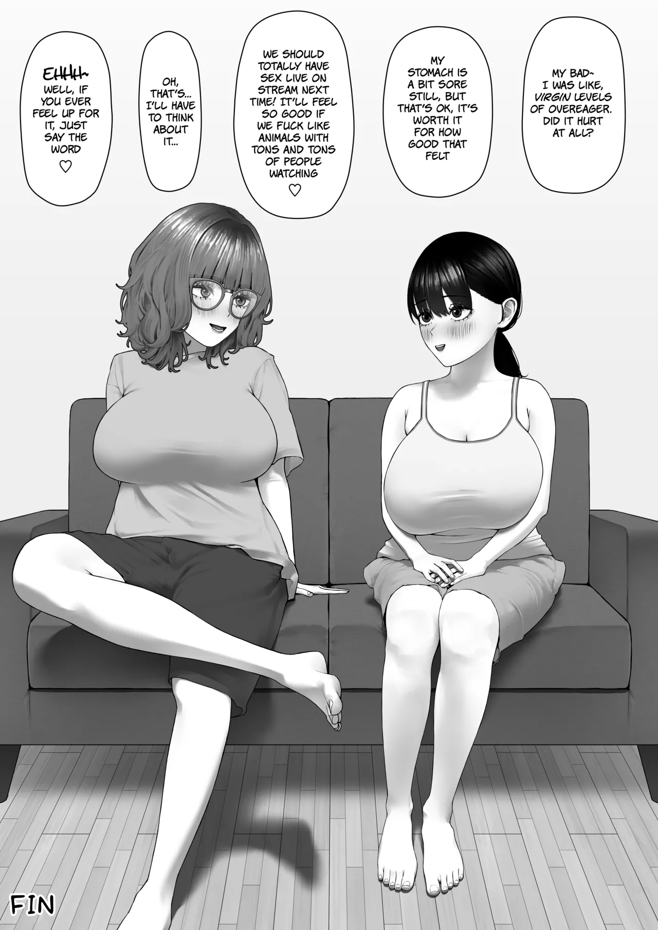 30cm Chou Tsuyotsuyo Futanari Chinpo o Semen ga Karerukurai Manzoku Saserareru kana? page 40