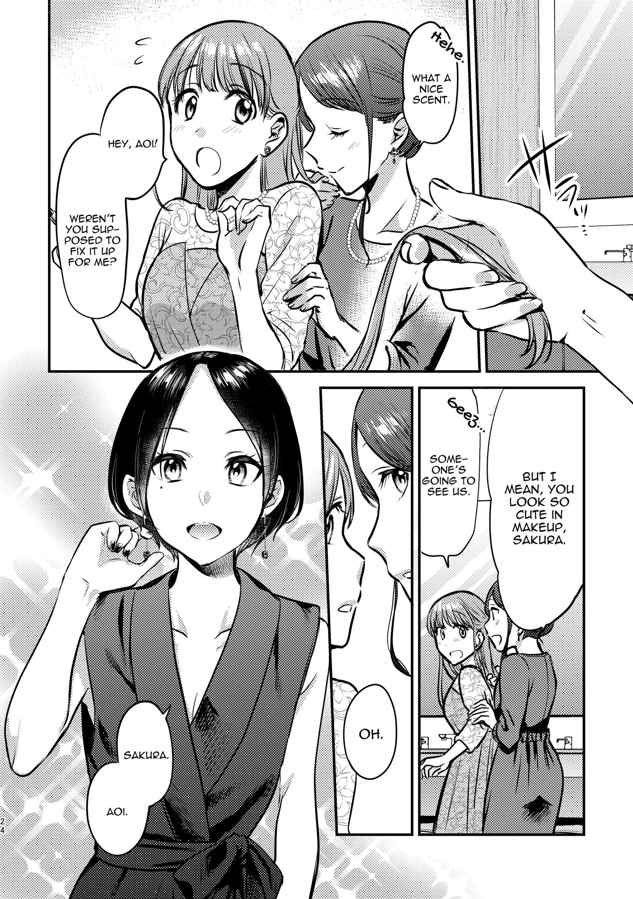 3P Yuri Ecchi Anthology page 25