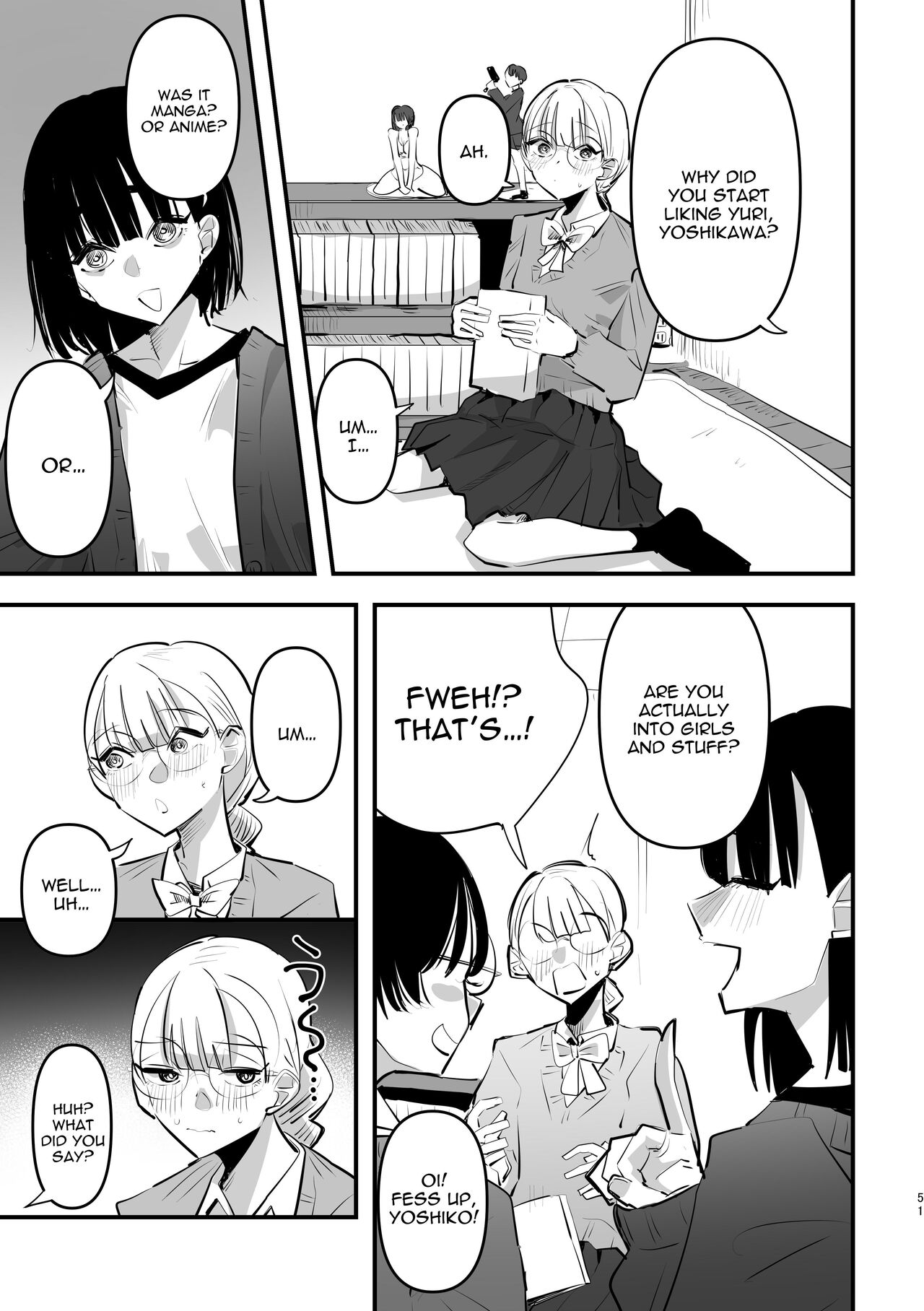 3P Yuri Ecchi Anthology page 52