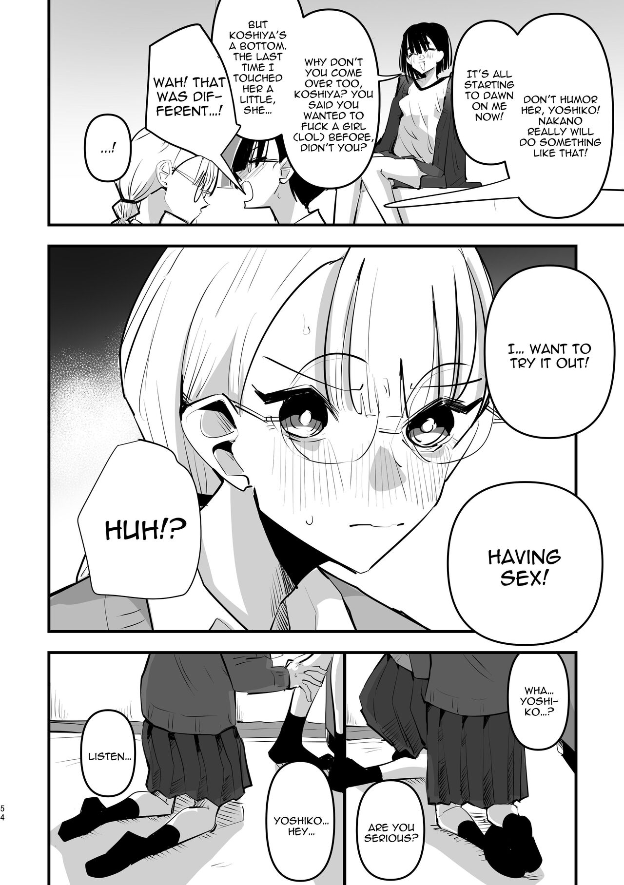 3P Yuri Ecchi Anthology page 55