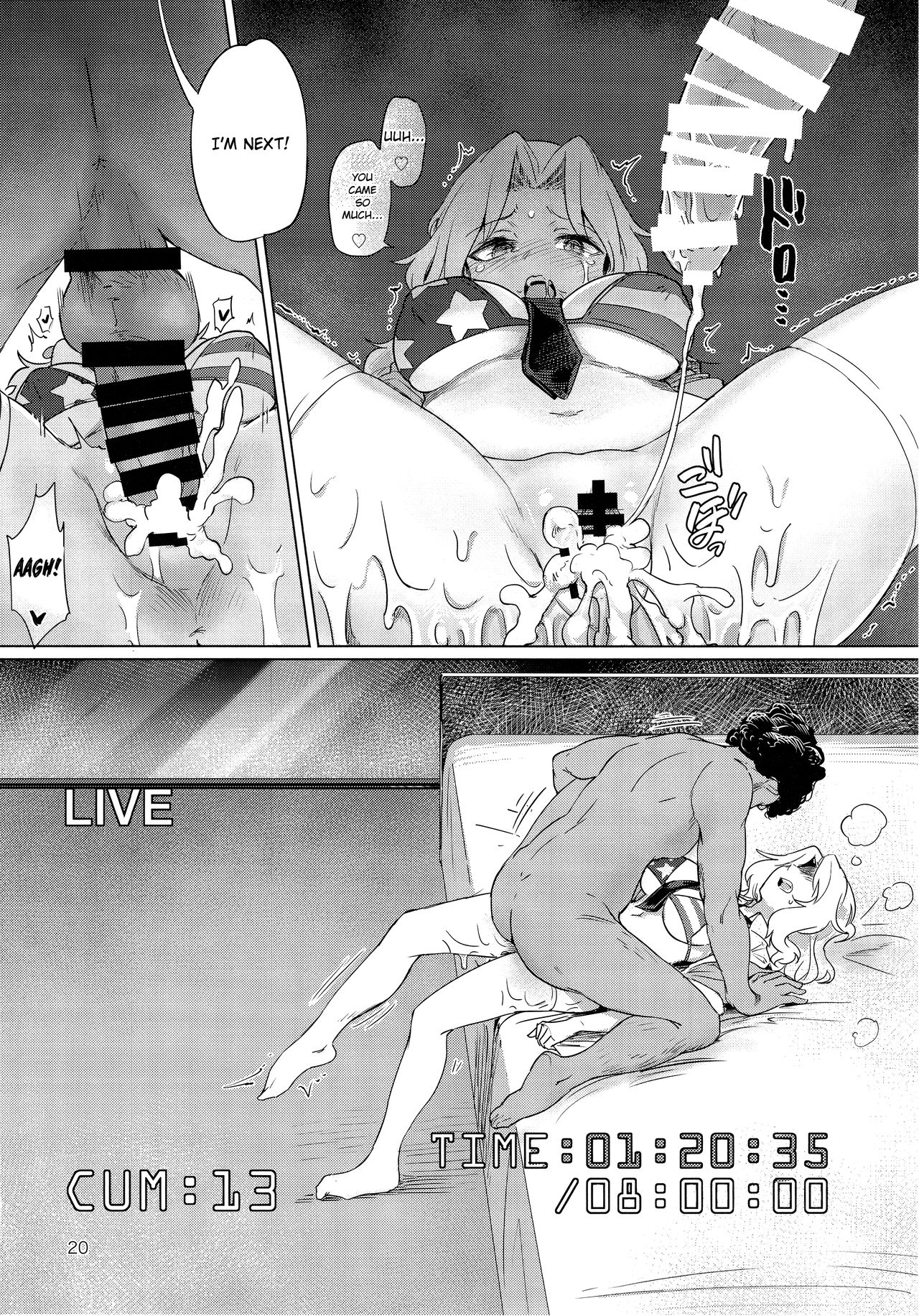 8 Hours Non-Stop Endurance: Kay Endures 8 Straight Hours of Non-Stop Sex (Girls und Panzer) [English] =7BA= page 20