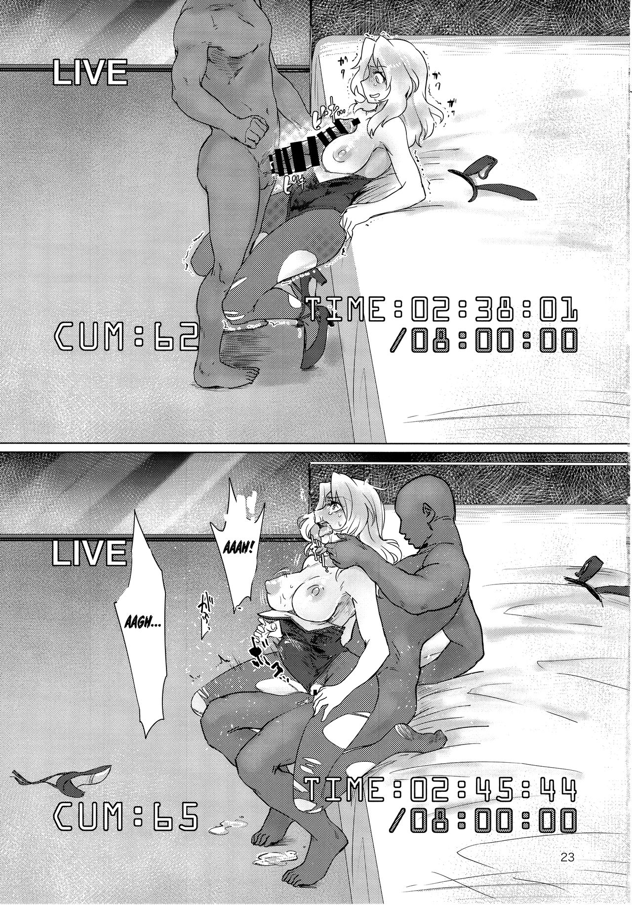 8 Hours Non-Stop Endurance: Kay Endures 8 Straight Hours of Non-Stop Sex (Girls und Panzer) [English] =7BA= page 23