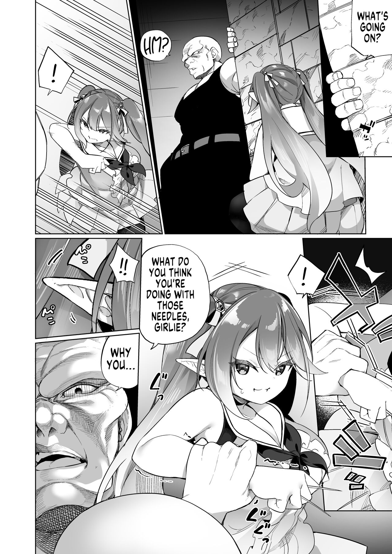 A Bandit Chief Who Turned Into a Bratty Elf Girl 2 Elvification Drug part 3 page 20
