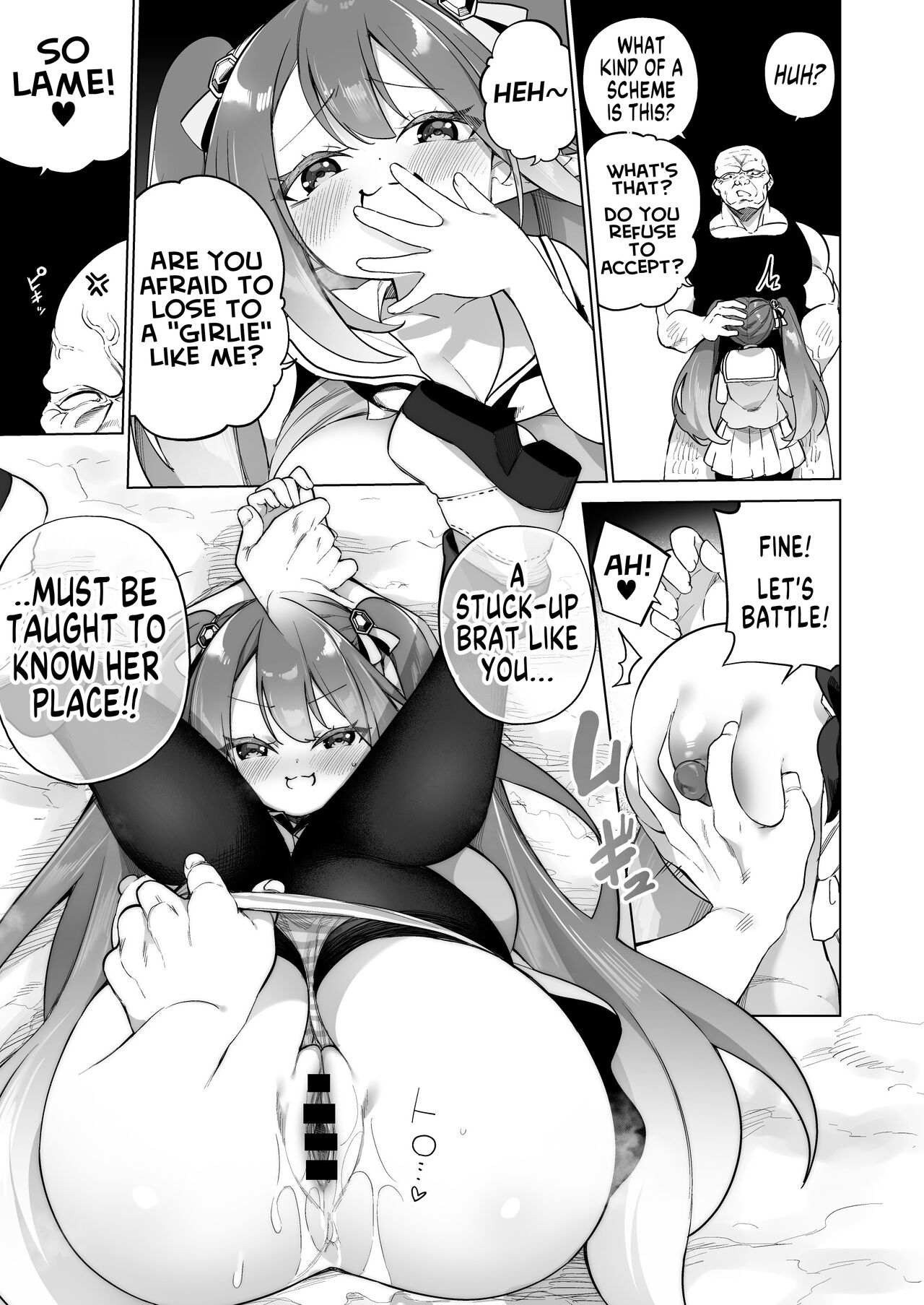 A Bandit Chief Who Turned Into a Bratty Elf Girl 2 Elvification Drug part 3 page 25