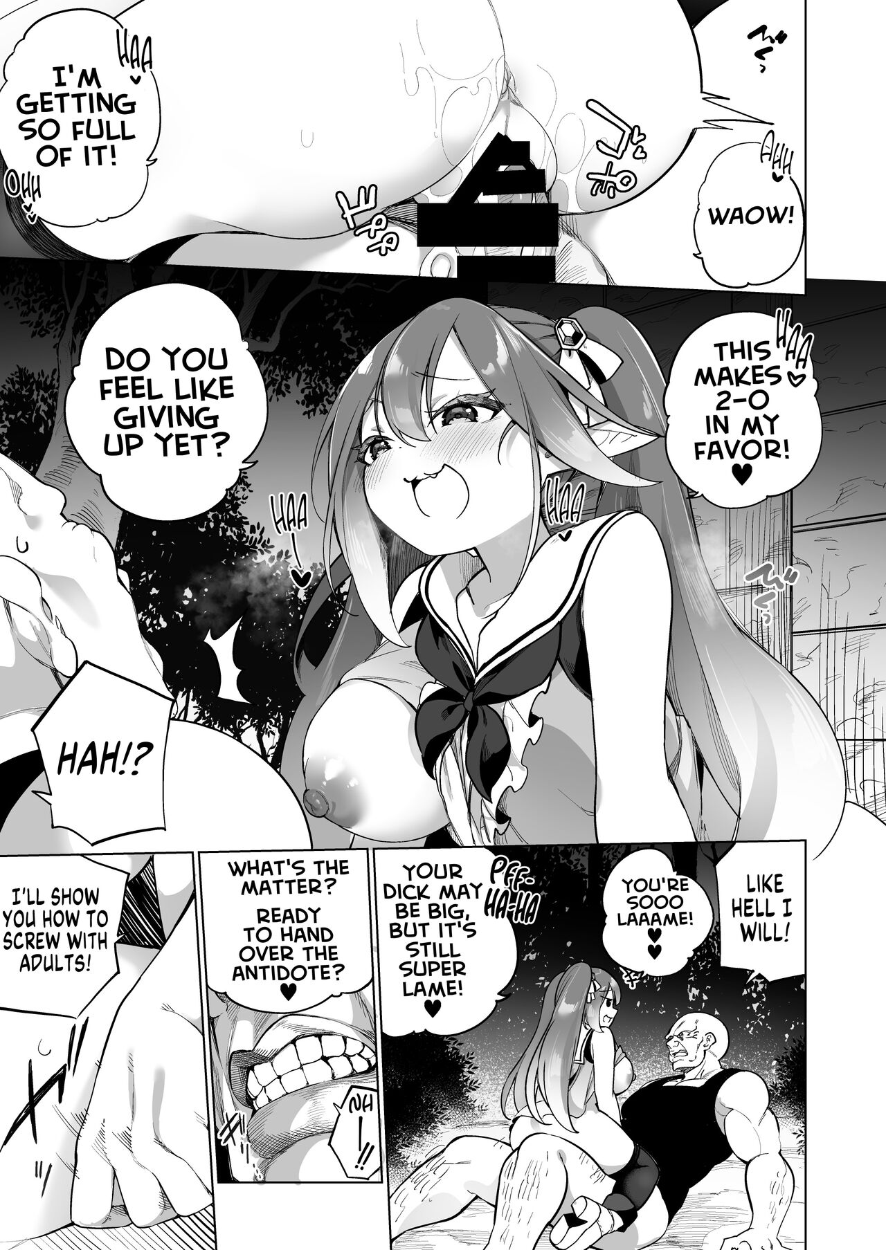 A Bandit Chief Who Turned Into a Bratty Elf Girl 2 Elvification Drug part 3 page 29