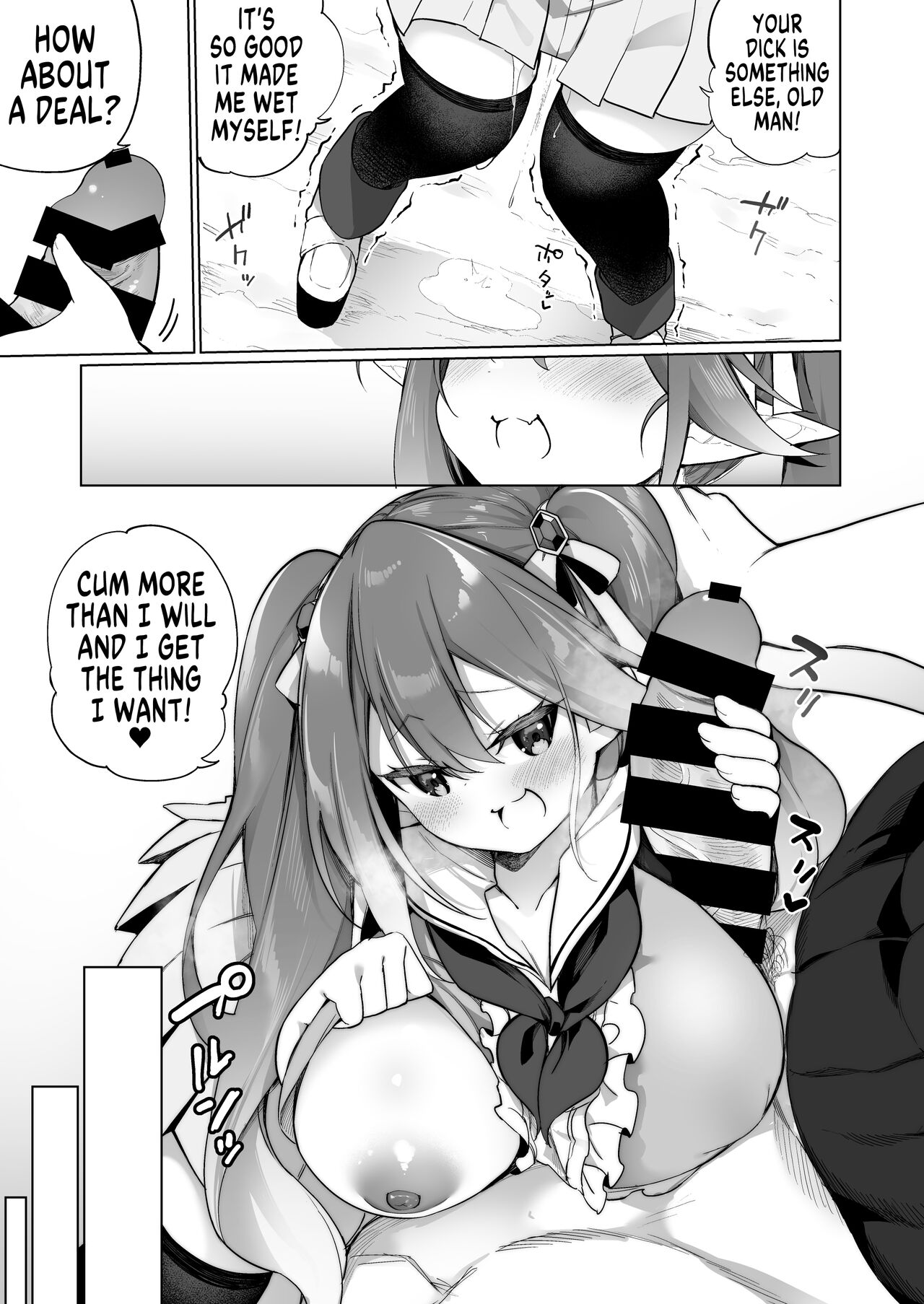 A Bandit Chief Who Turned Into a Bratty Elf Girl 2 Elvification Drug part 3 page 3