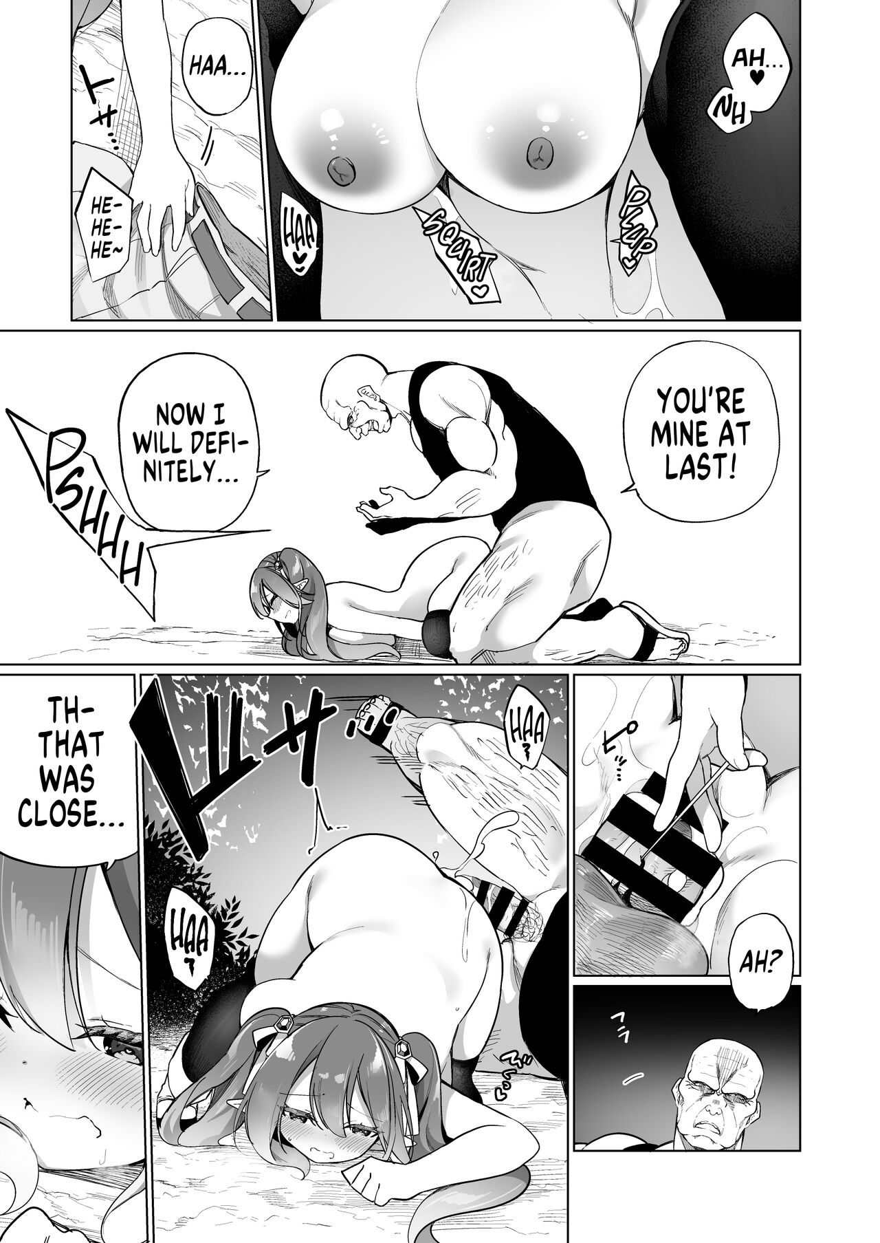A Bandit Chief Who Turned Into a Bratty Elf Girl 2 Elvification Drug part 3 page 35
