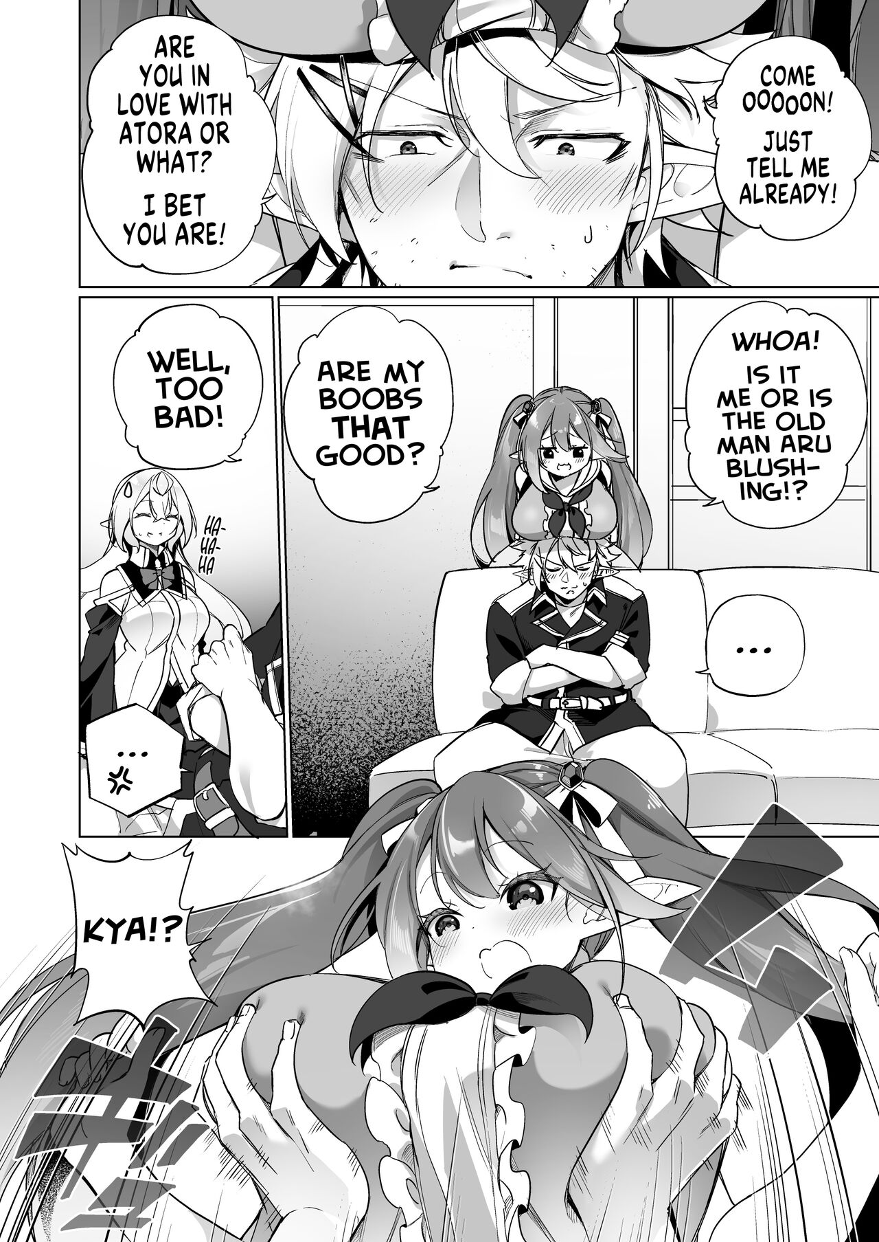 A Bandit Chief Who Turned Into a Bratty Elf Girl 2 Elvification Drug part 3 page 4