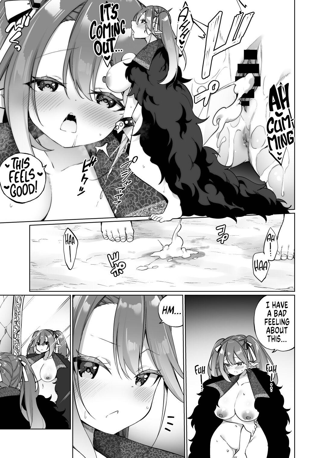 A Bandit Chief Who Turned Into a Bratty Elf Girl Elvification Drug part 3 page 17