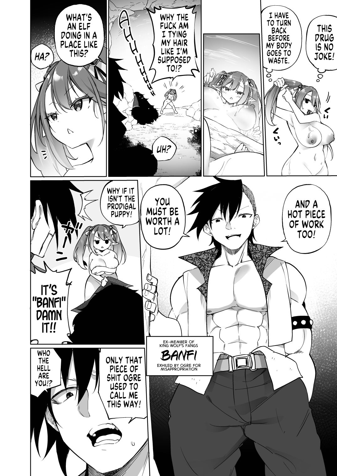 A Bandit Chief Who Turned Into a Bratty Elf Girl Elvification Drug part 3 page 20