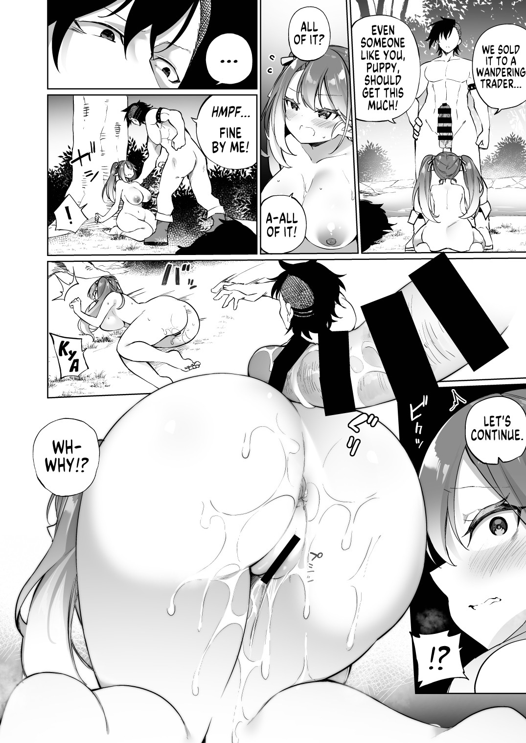 A Bandit Chief Who Turned Into a Bratty Elf Girl Elvification Drug part 3 page 30