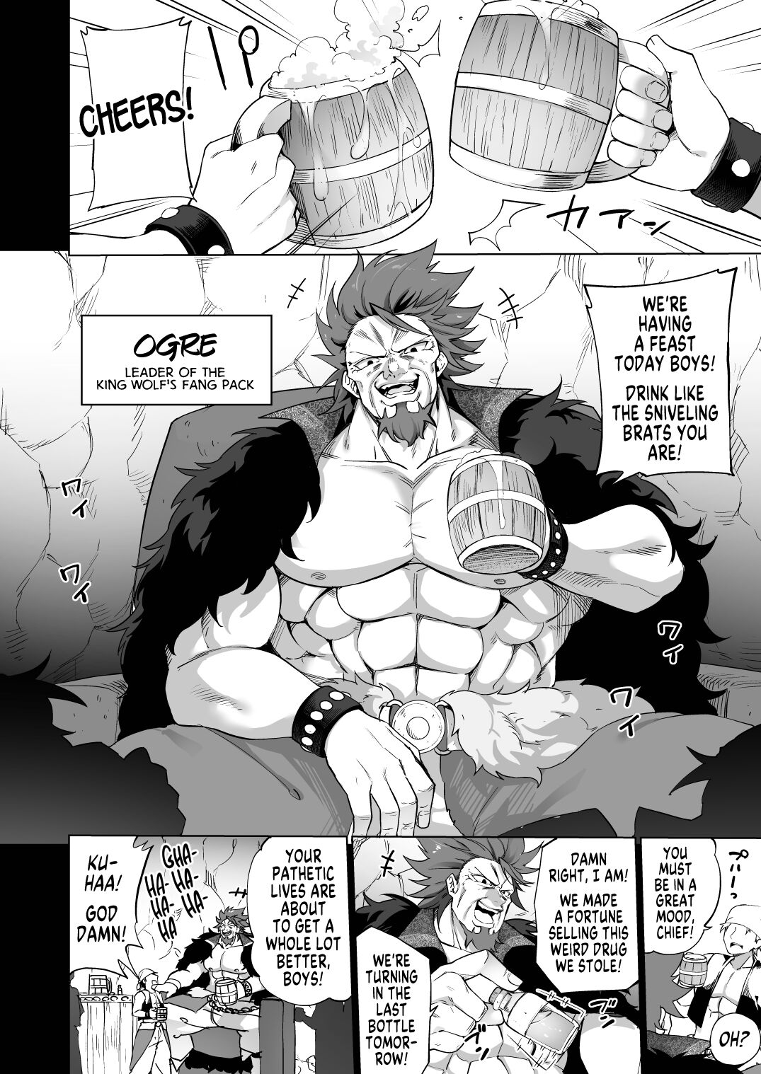A Bandit Chief Who Turned Into a Bratty Elf Girl Elvification Drug part 3 page 4