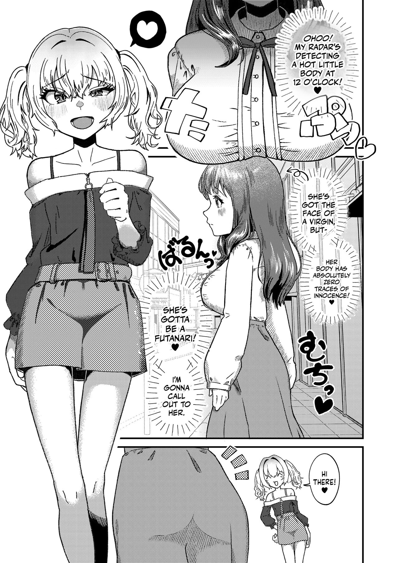 A Bitchy Femboy Gyaru Comes To 'Understand' A Futanari Onee-san! page 5