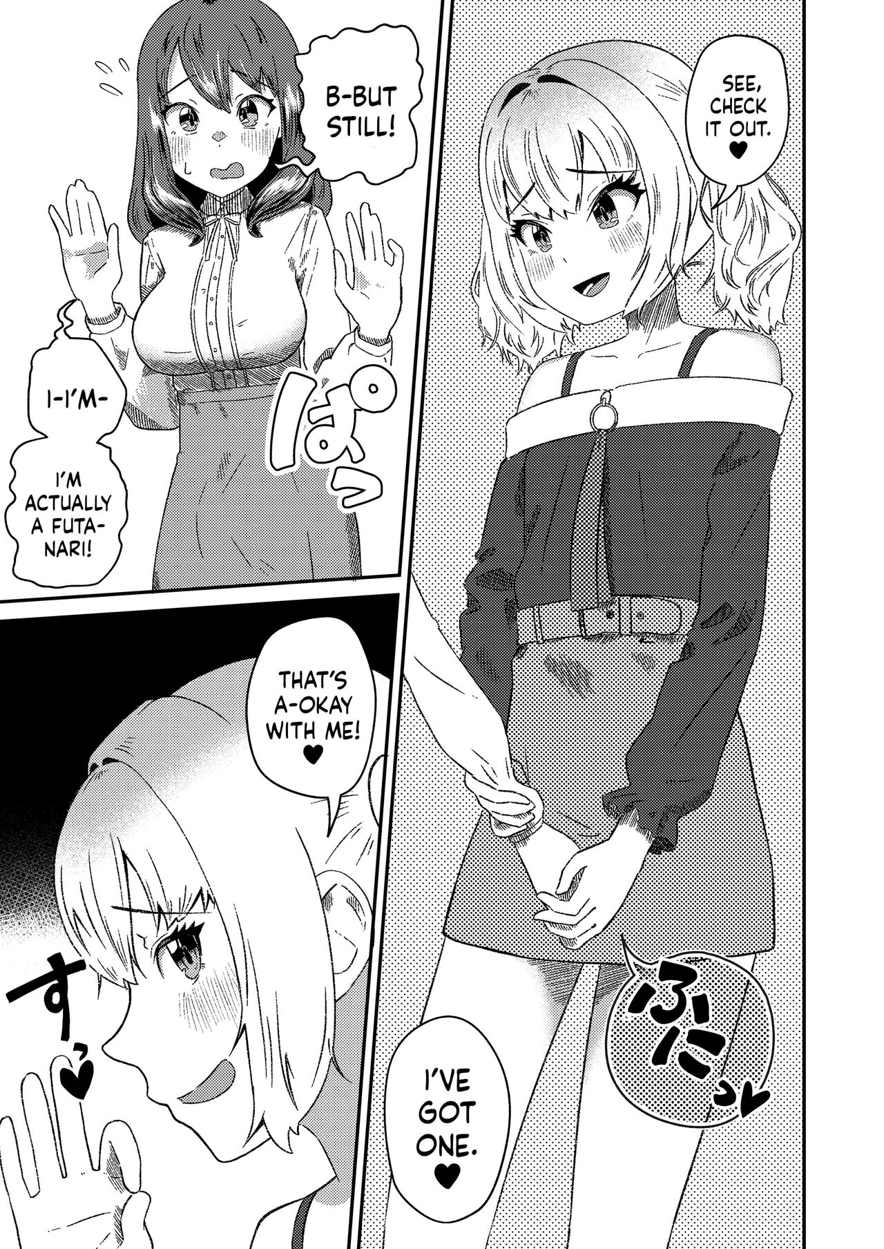 A Bitchy Femboy Gyaru Comes To 'Understand' A Futanari Onee-san! page 7