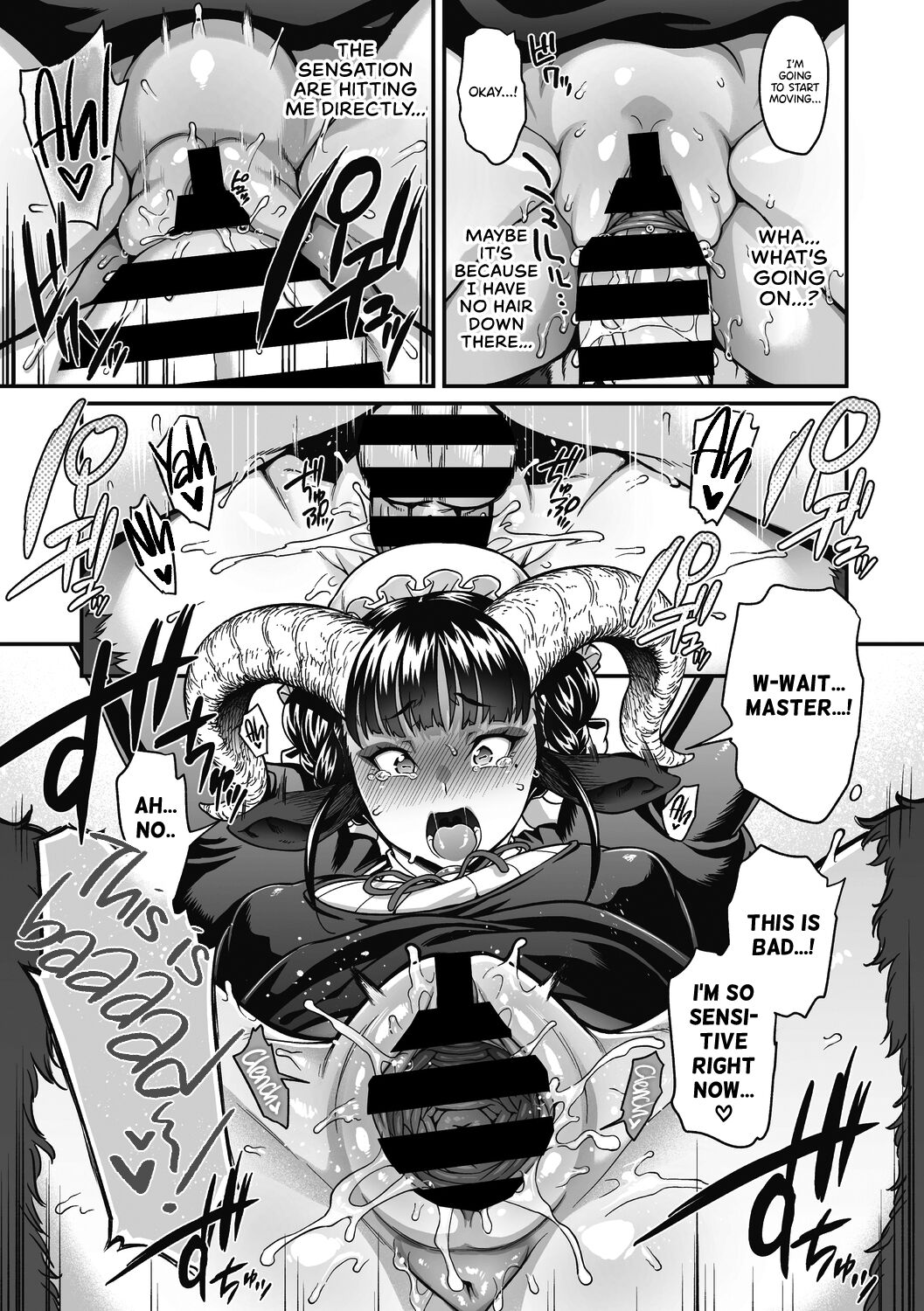 A Black Goat Maiden's (Shaving) Romance page 21