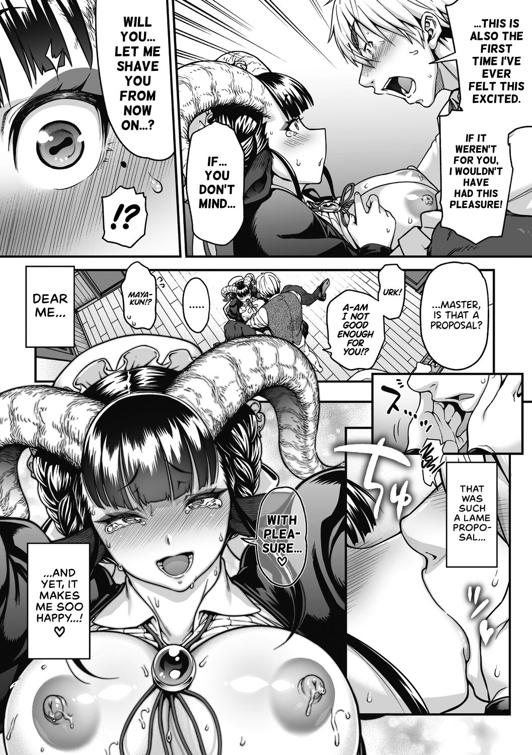 A Black Goat Maiden's (Shaving) Romance page 24