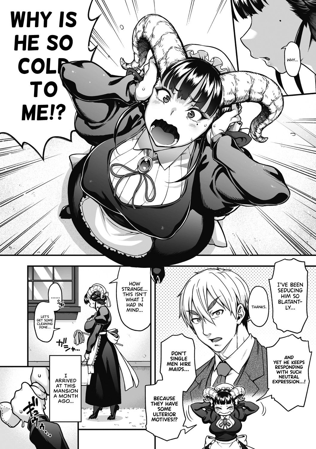 A Black Goat Maiden's (Shaving) Romance page 4