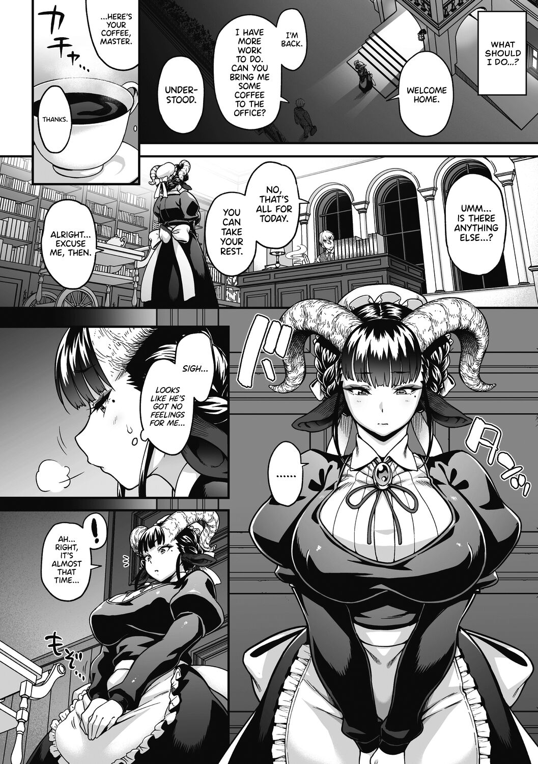 A Black Goat Maiden's (Shaving) Romance page 6