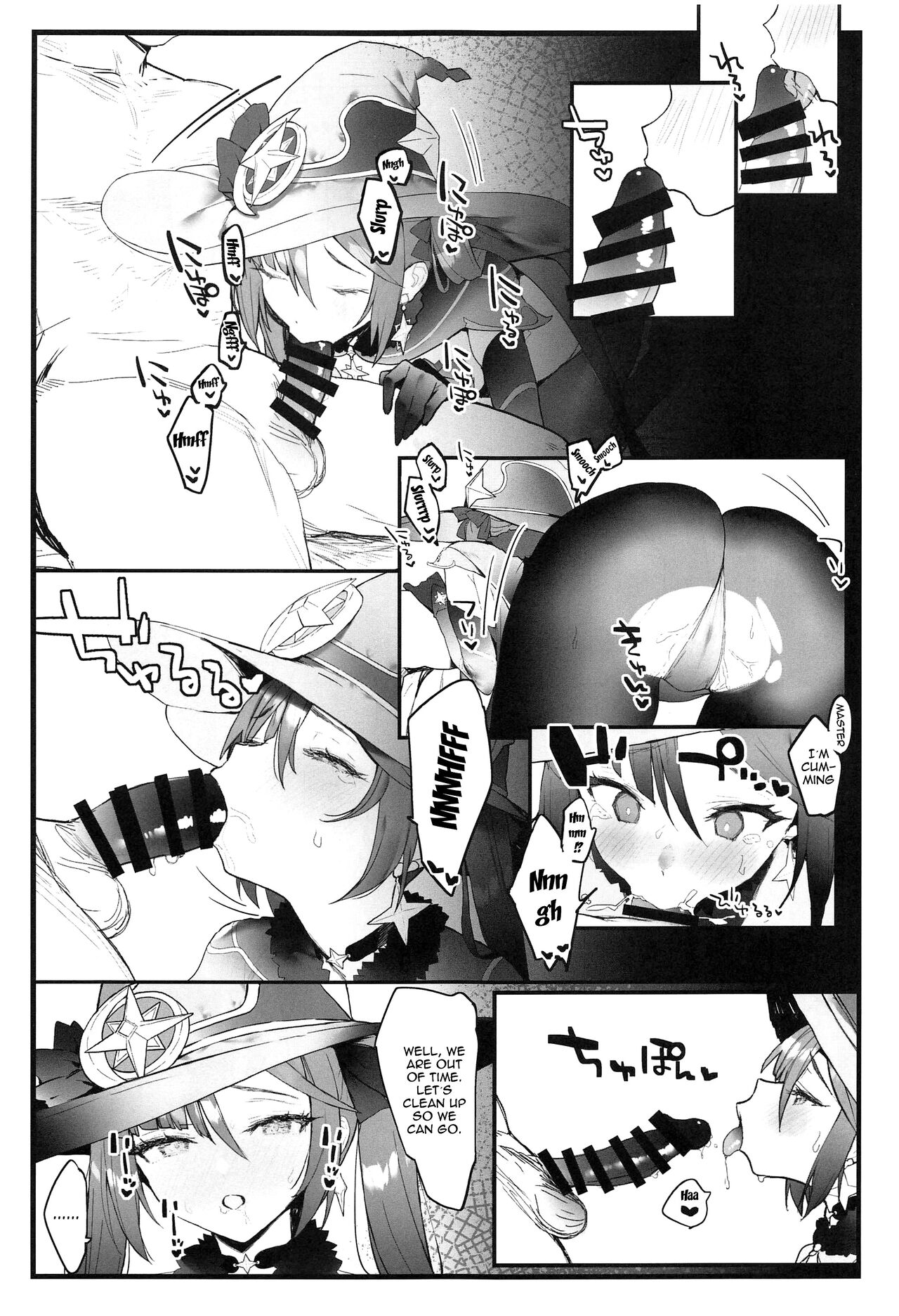 A Book About Becoming Mona-chan's Disciple And Getting Lewd With Her page 10