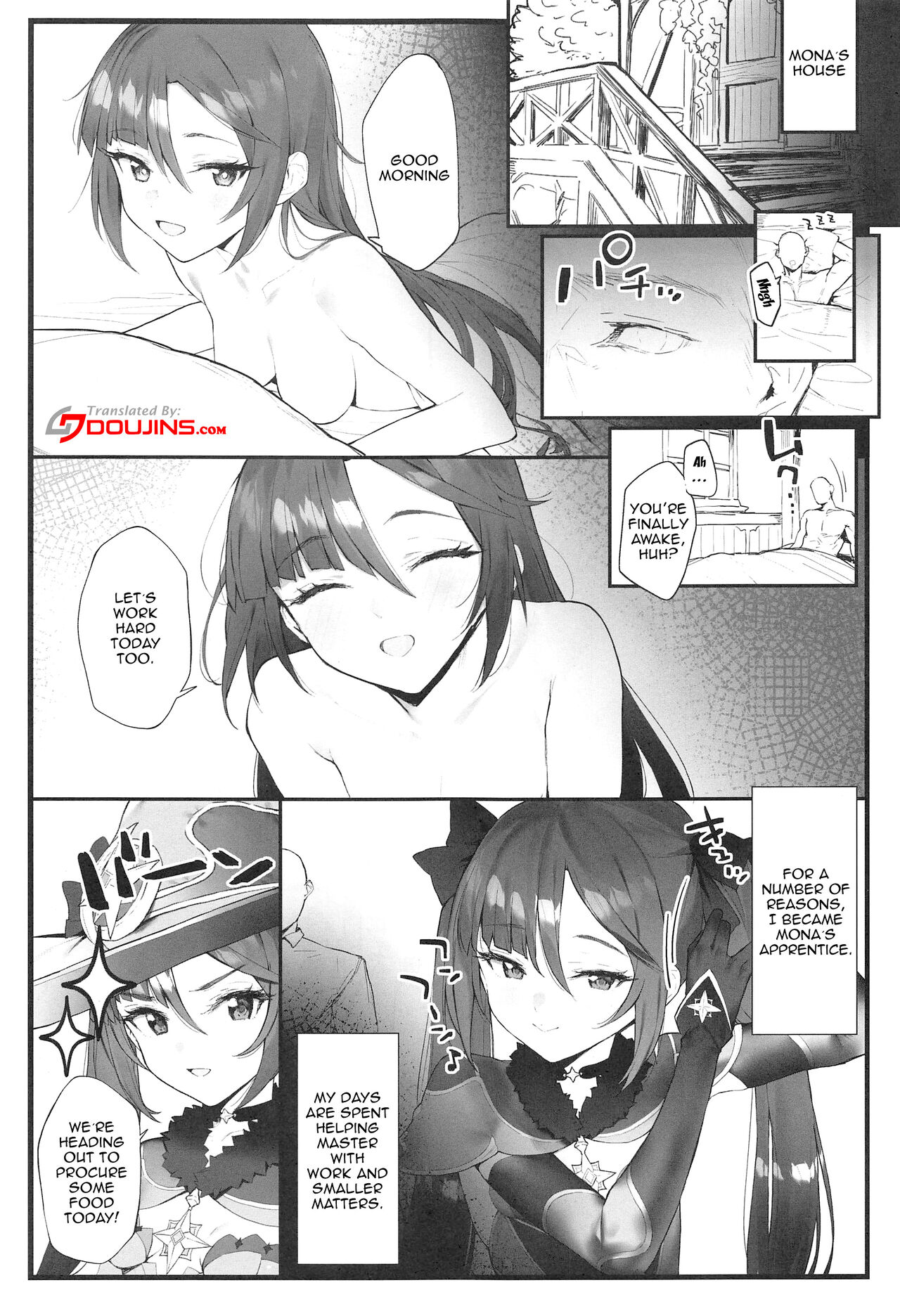 A Book About Becoming Mona-chan's Disciple And Getting Lewd With Her page 2