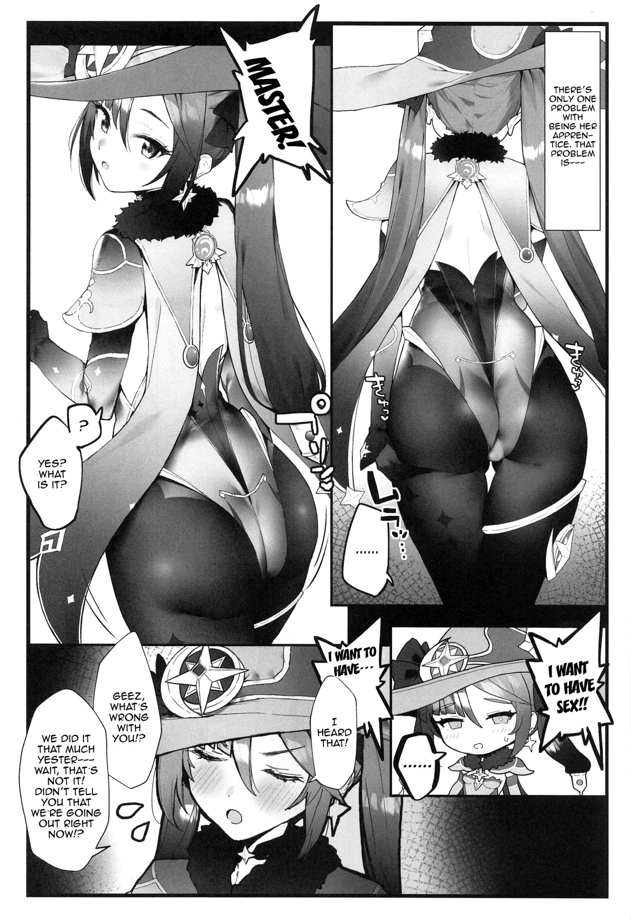 A Book About Becoming Mona-chan's Disciple And Getting Lewd With Her page 3