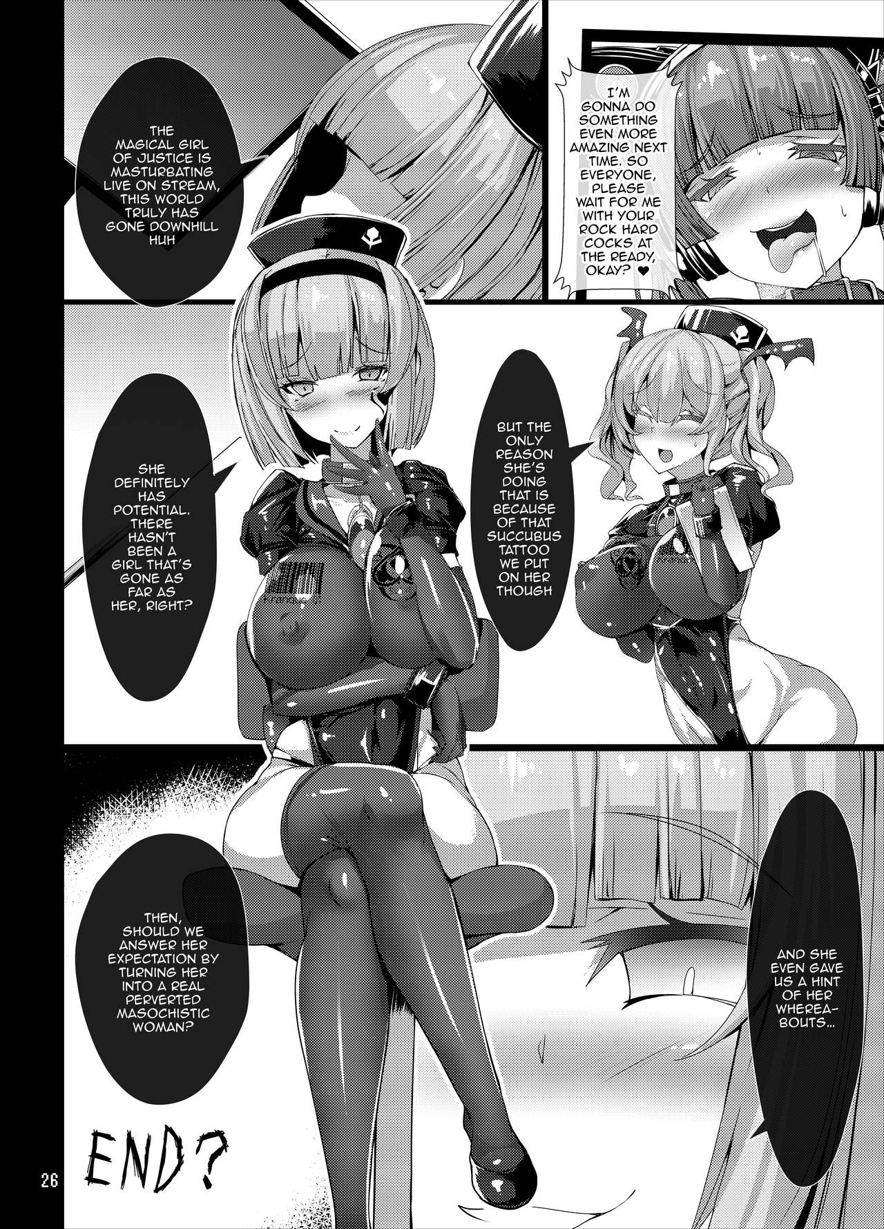 A Book About Genderbent Magical Girls Masturbating ~Broadcasting While Masturbating To Themselves Edition~ page 25