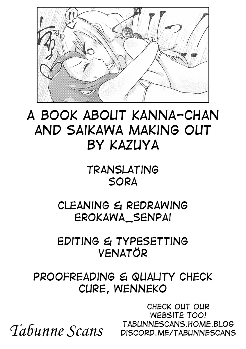 A book about Kanna-chan and Saikawa making out page 33