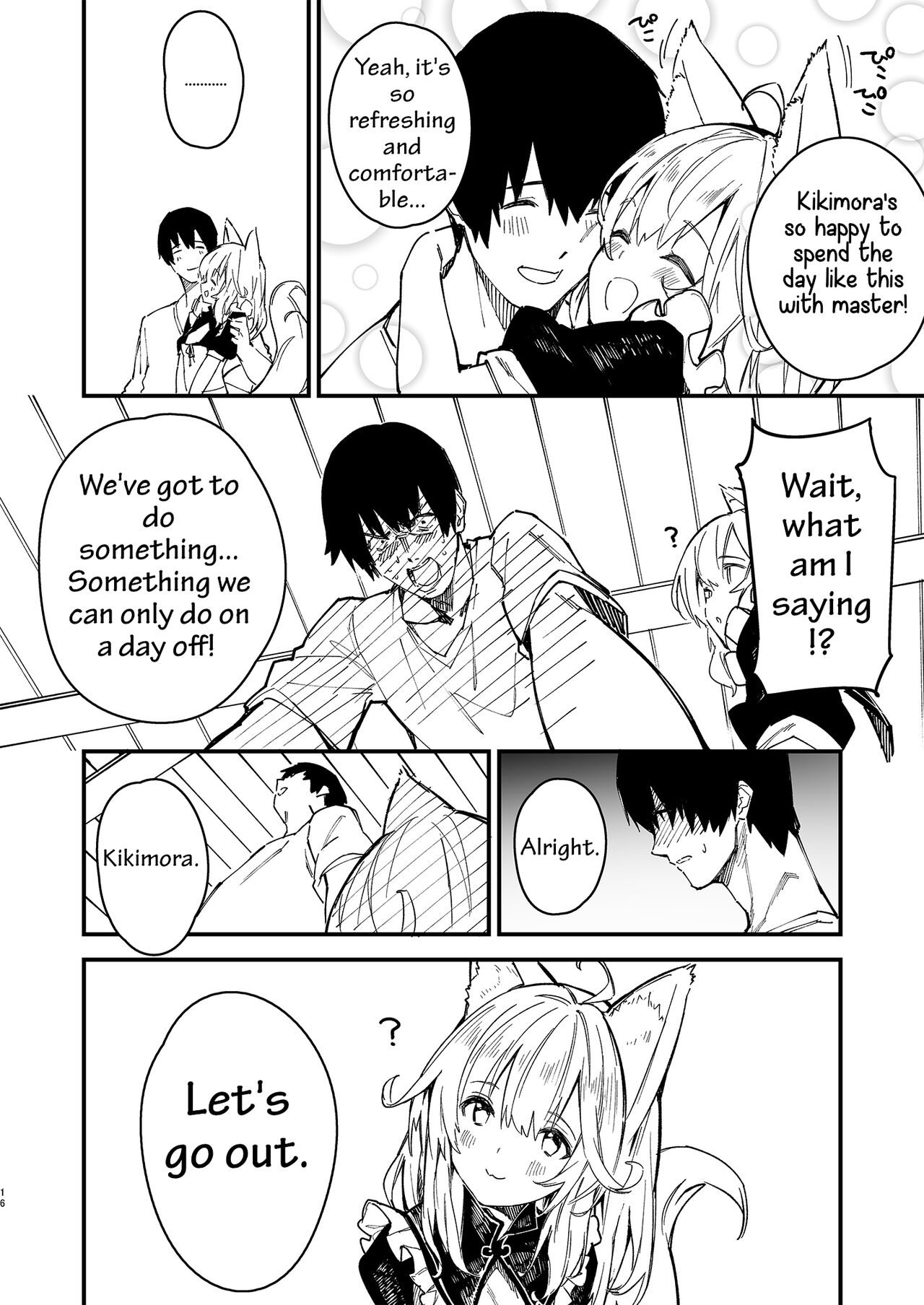 A Book about making out with a Kemonomimi Maid Vol.2 page 14