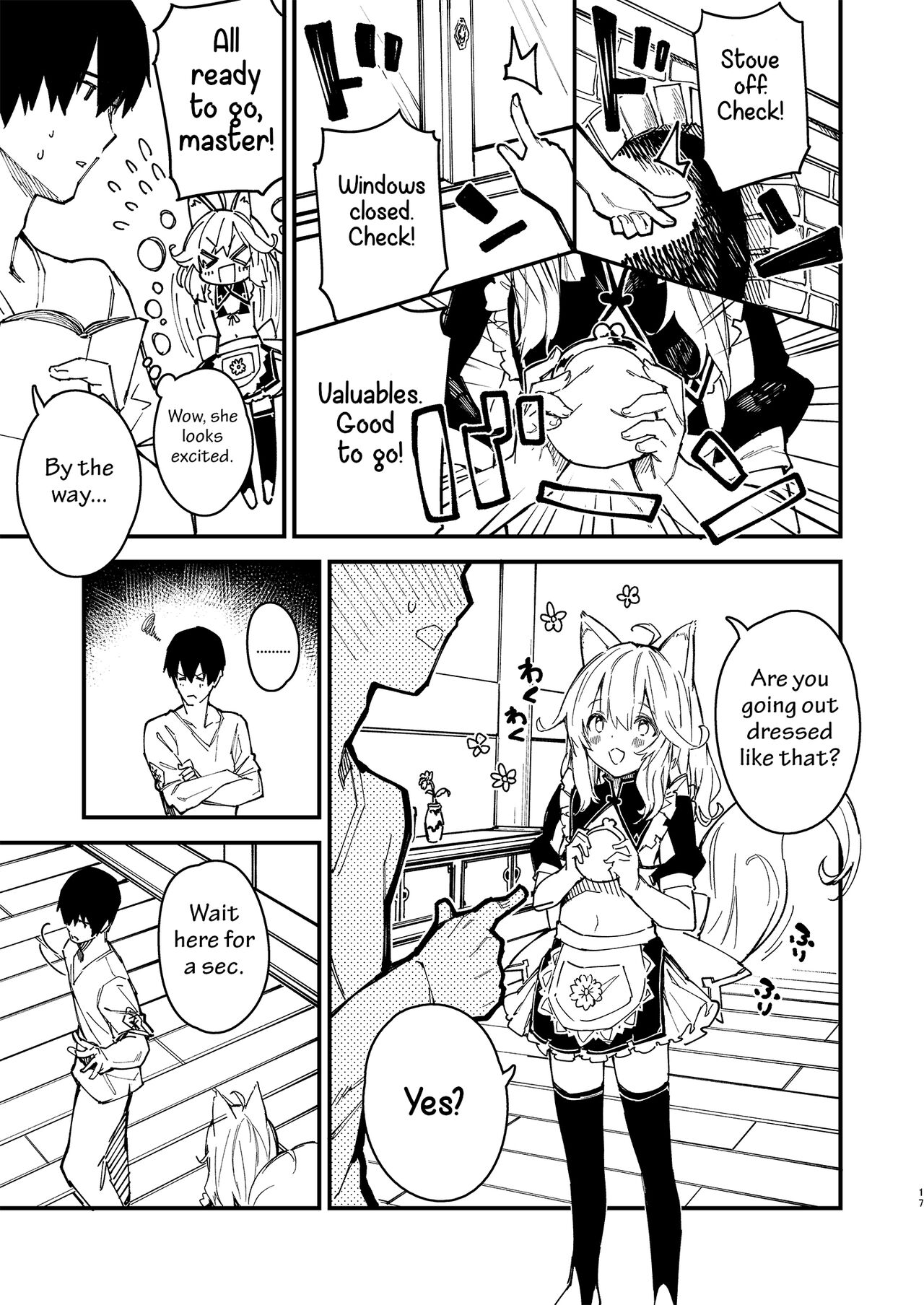 A Book about making out with a Kemonomimi Maid Vol.2 page 15