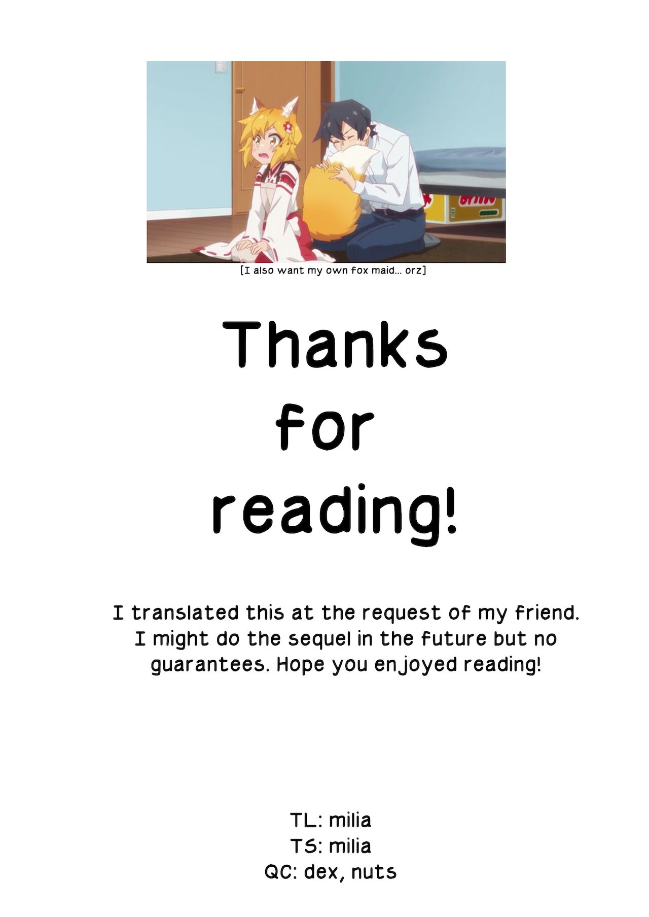 A Book about making out with a Kemonomimi Maid page 37