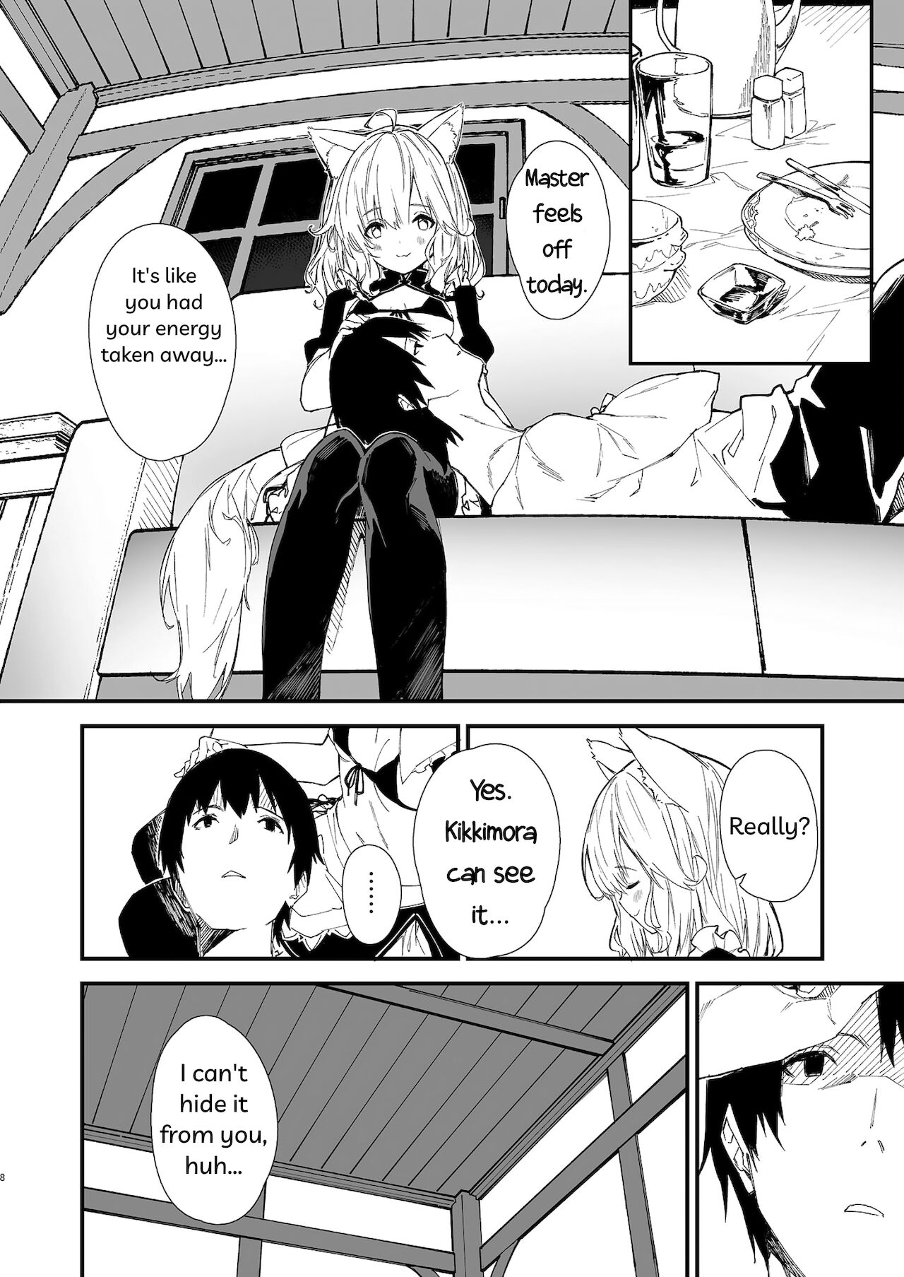 A Book about making out with a Kemonomimi Maid page 6