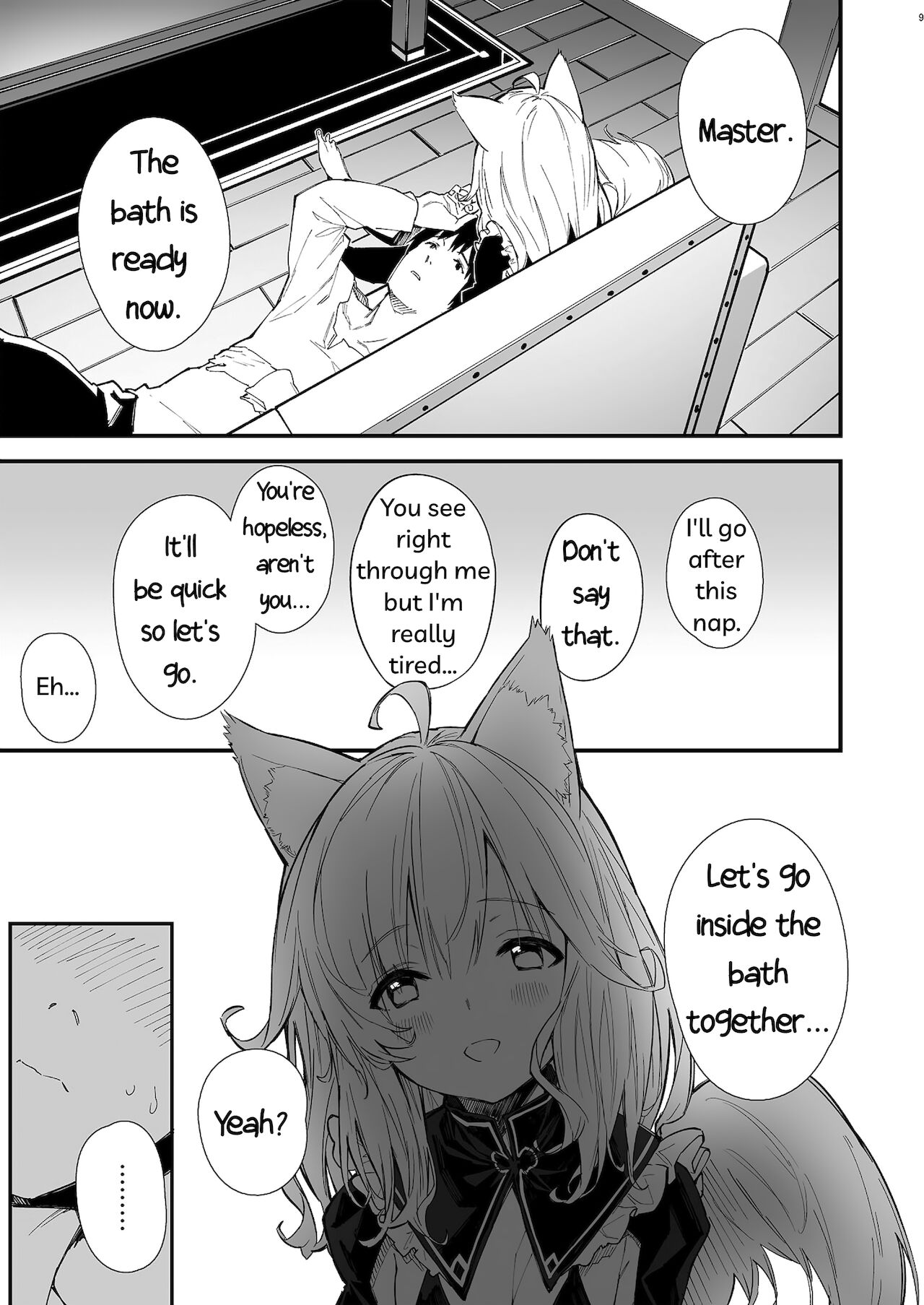 A Book about making out with a Kemonomimi Maid page 7