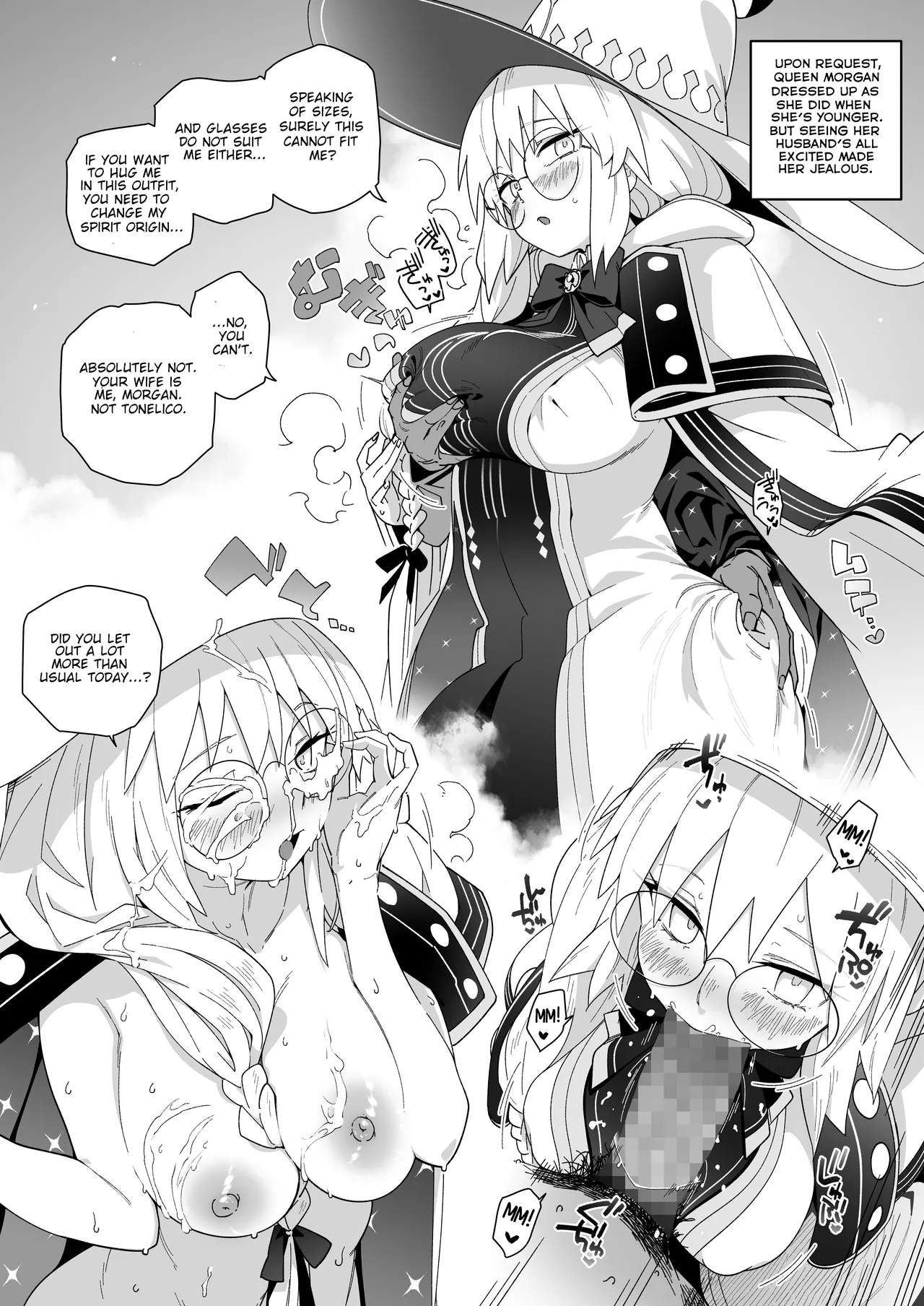 A Book about Morgan Getting Sweaty Together with Her Husband. page 33