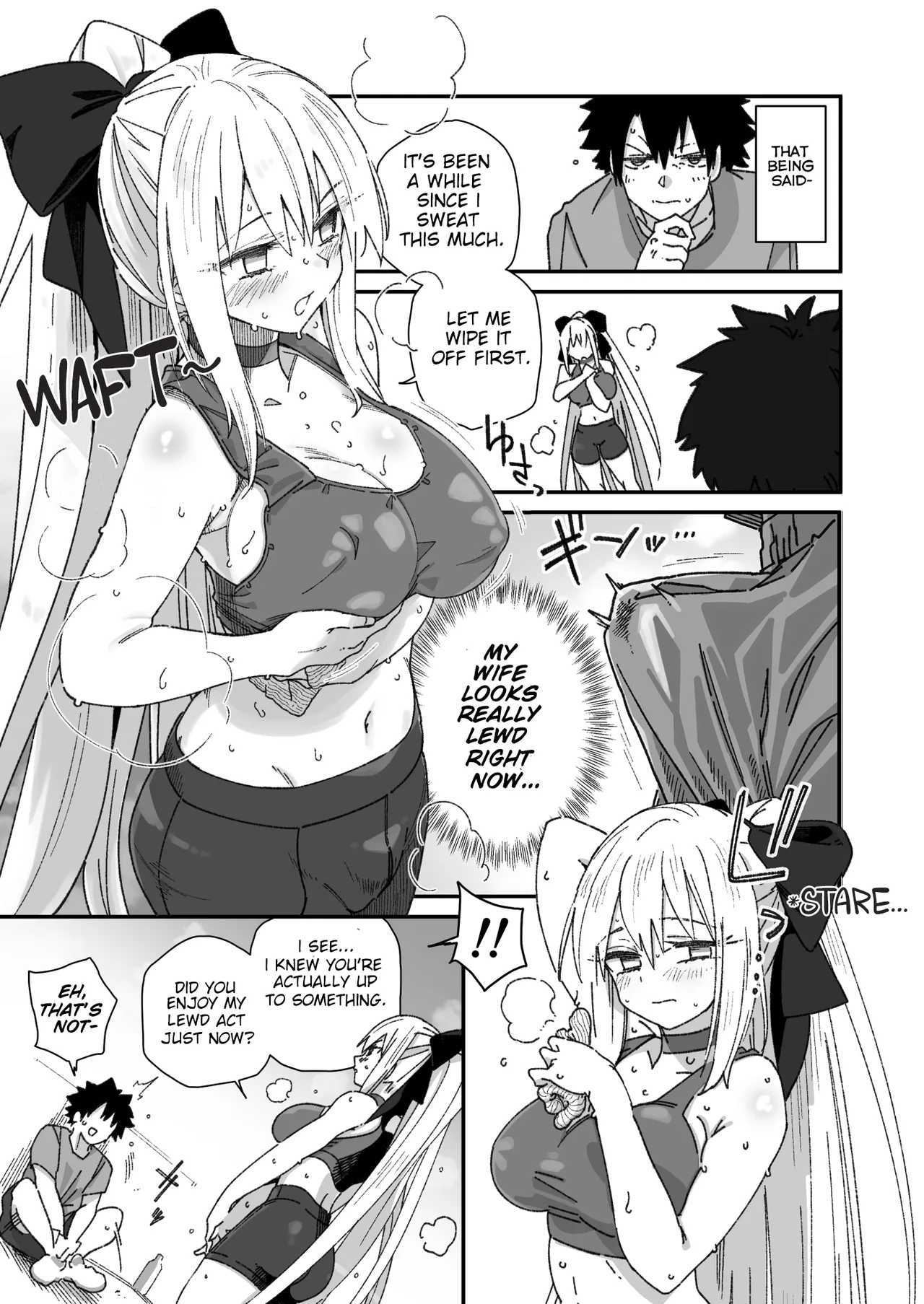 A Book about Morgan Getting Sweaty Together with Her Husband. page 5